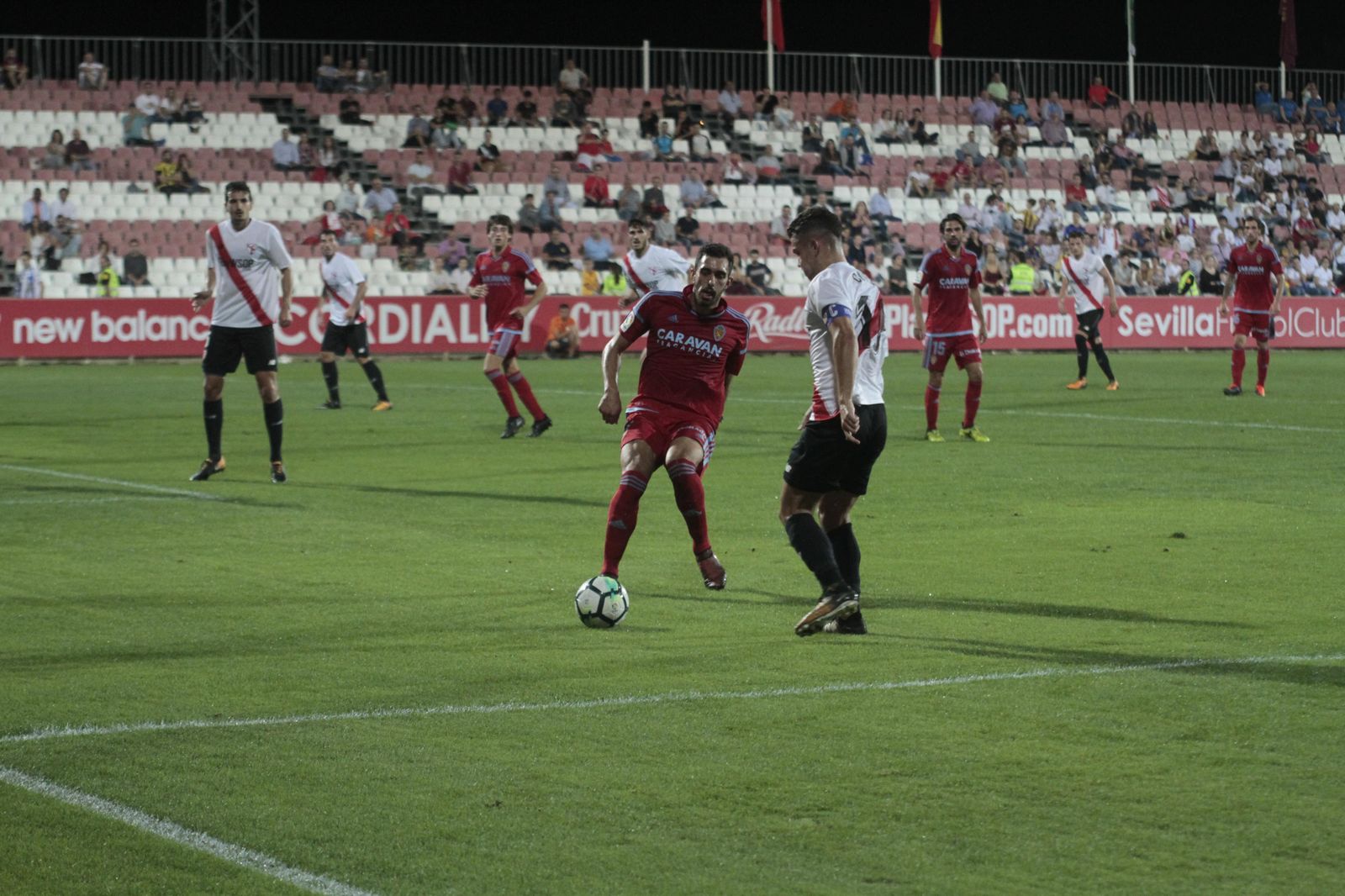 Las imágenes del Sevilla Atlético-Zaragoza