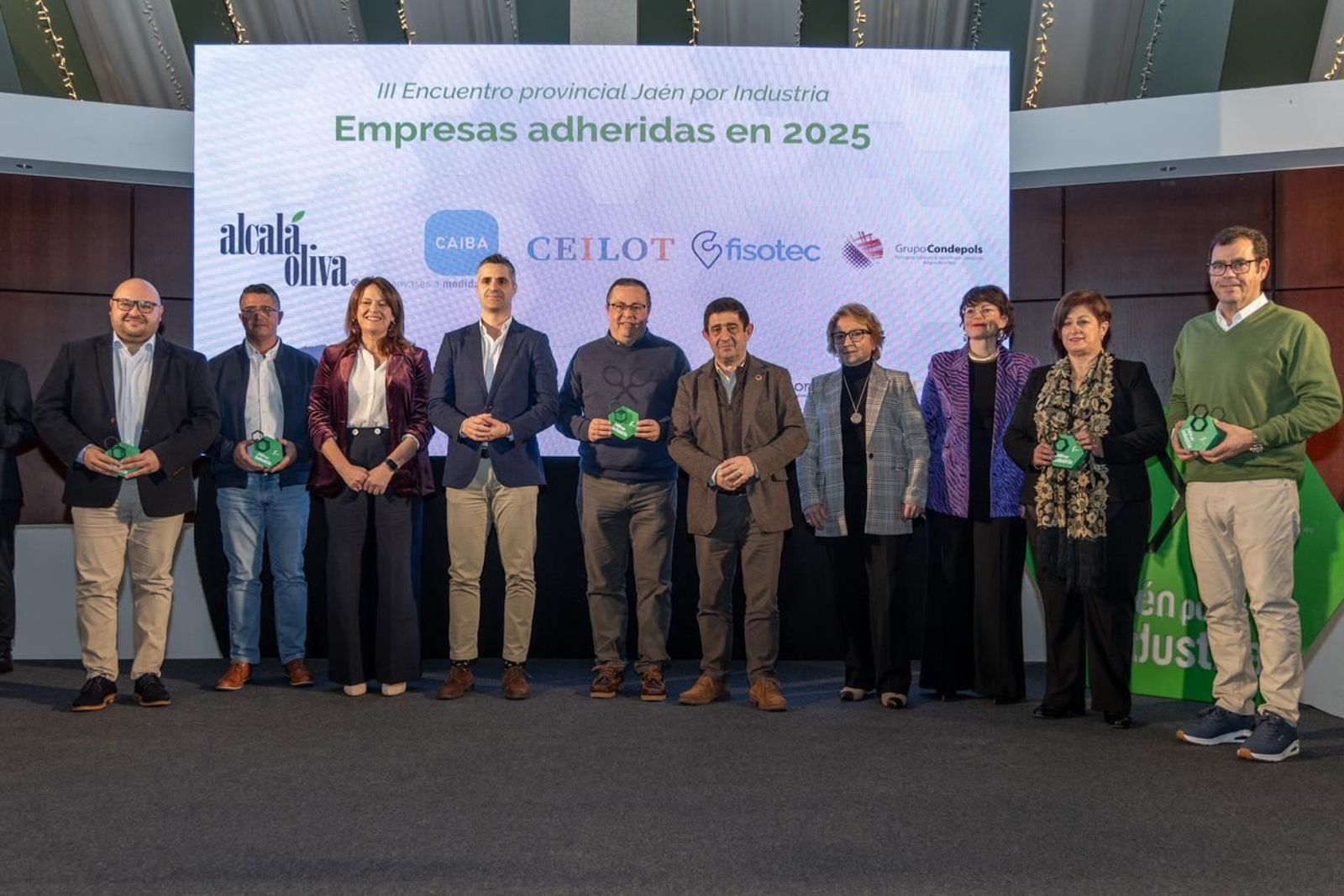 Entrega de distinciones y apertura del III Encuentro Provincial Jaén por Industria