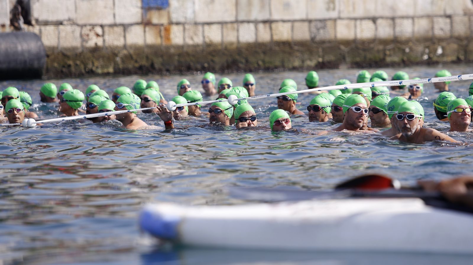 Fotos de la 60ª Travesía a Nado del Puerto de Málaga