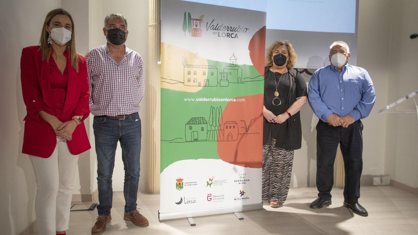 Un momento de la presentación de Valderrubio