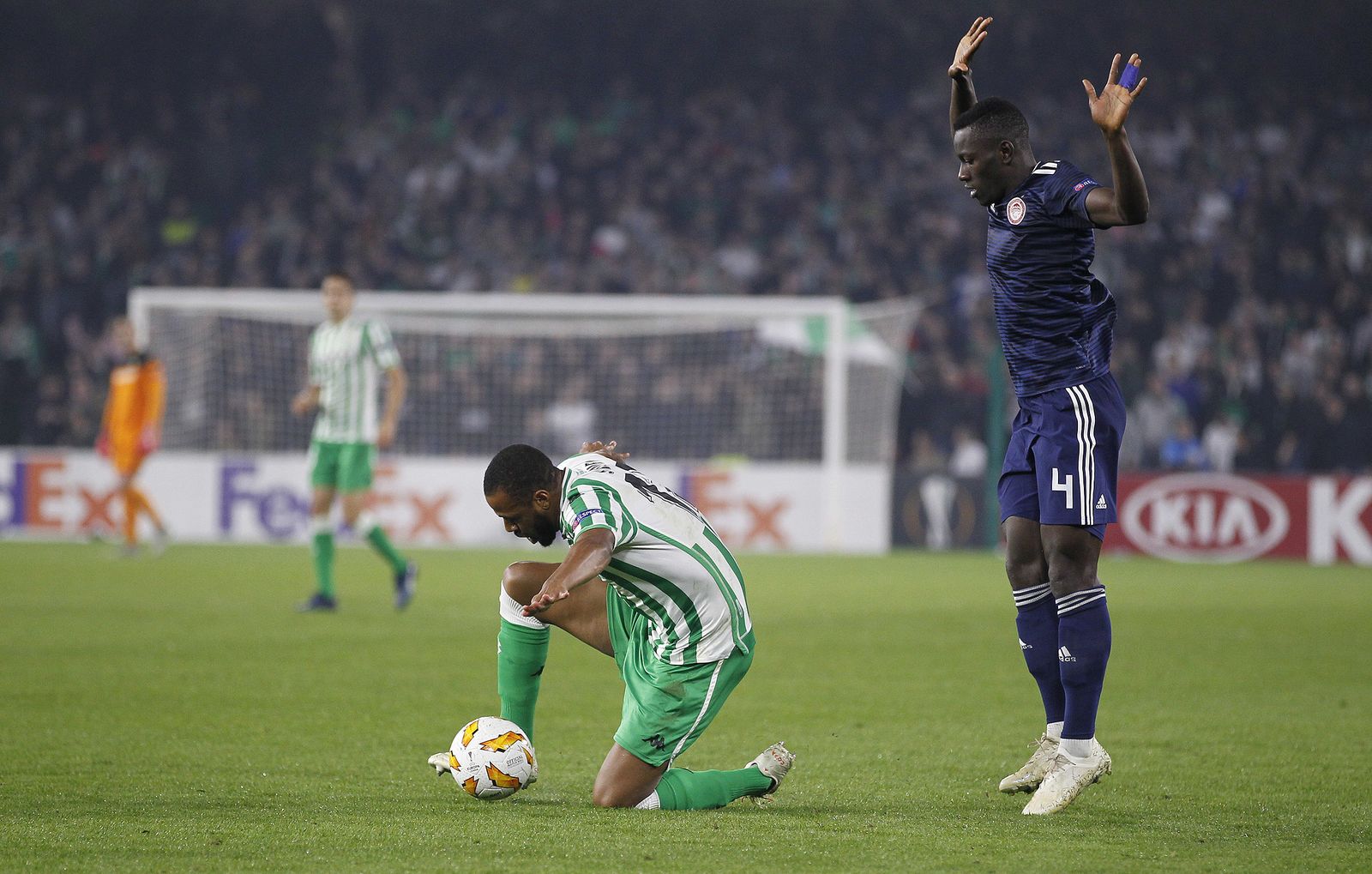 Las imágenes del Betis-Olympiacos