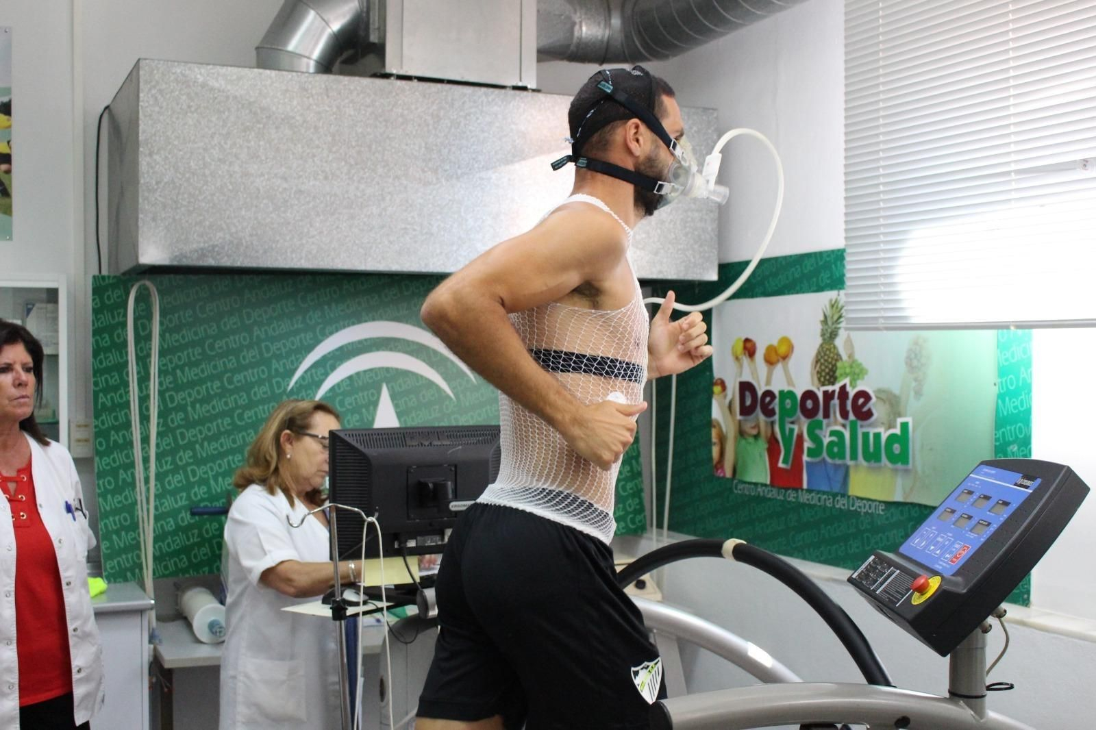 Las fotos de las pruebas médicas del Málaga CF