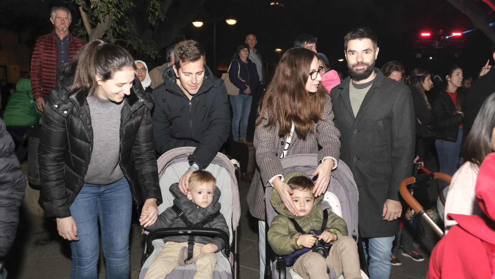 'Almería, la Ciudad de la Luz', espectáculo de luces, en imágenes