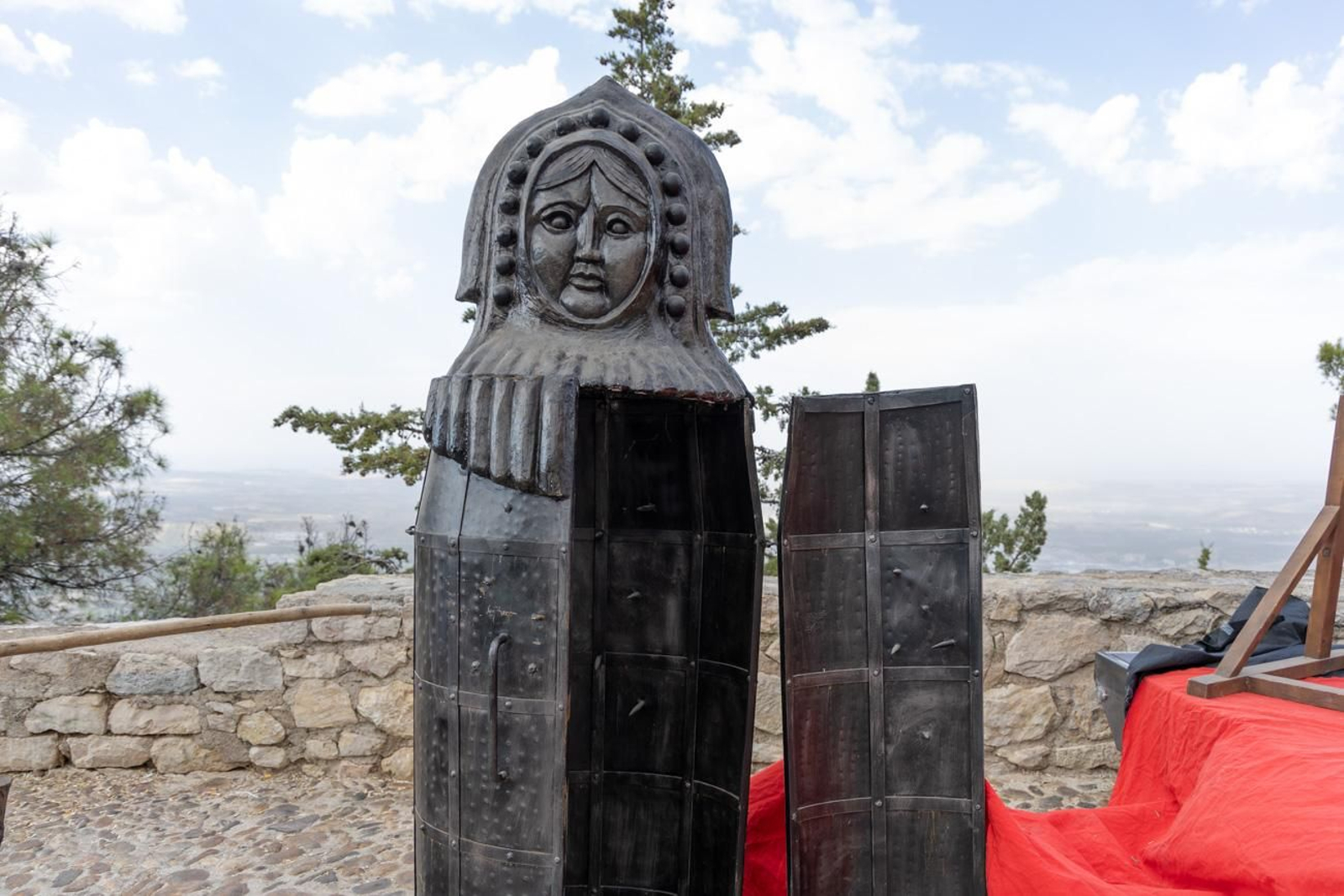 Moradores del Castillo de Jaén, recreación histórica de la Edad Media en el Cerro de Santa Catalina