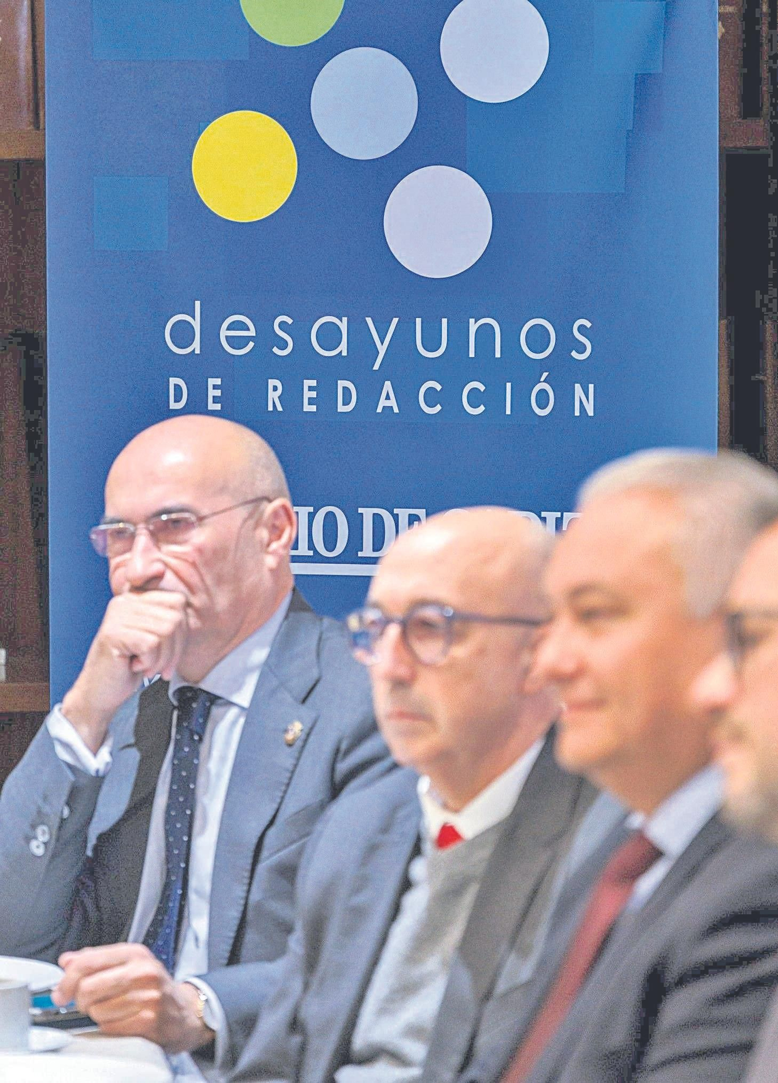 Ángel Matínez León, Javier Cabeza de Vaca y Domingo Villero.