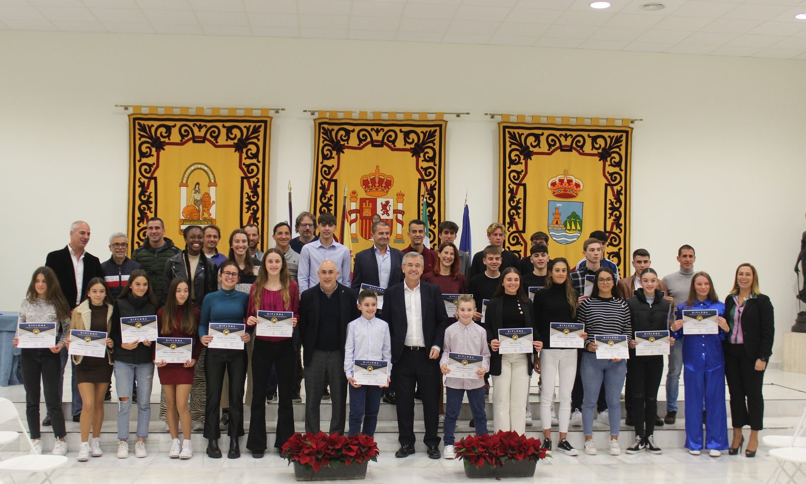 La entrega de los ‘premios al mérito deportivo’ de Estepona.