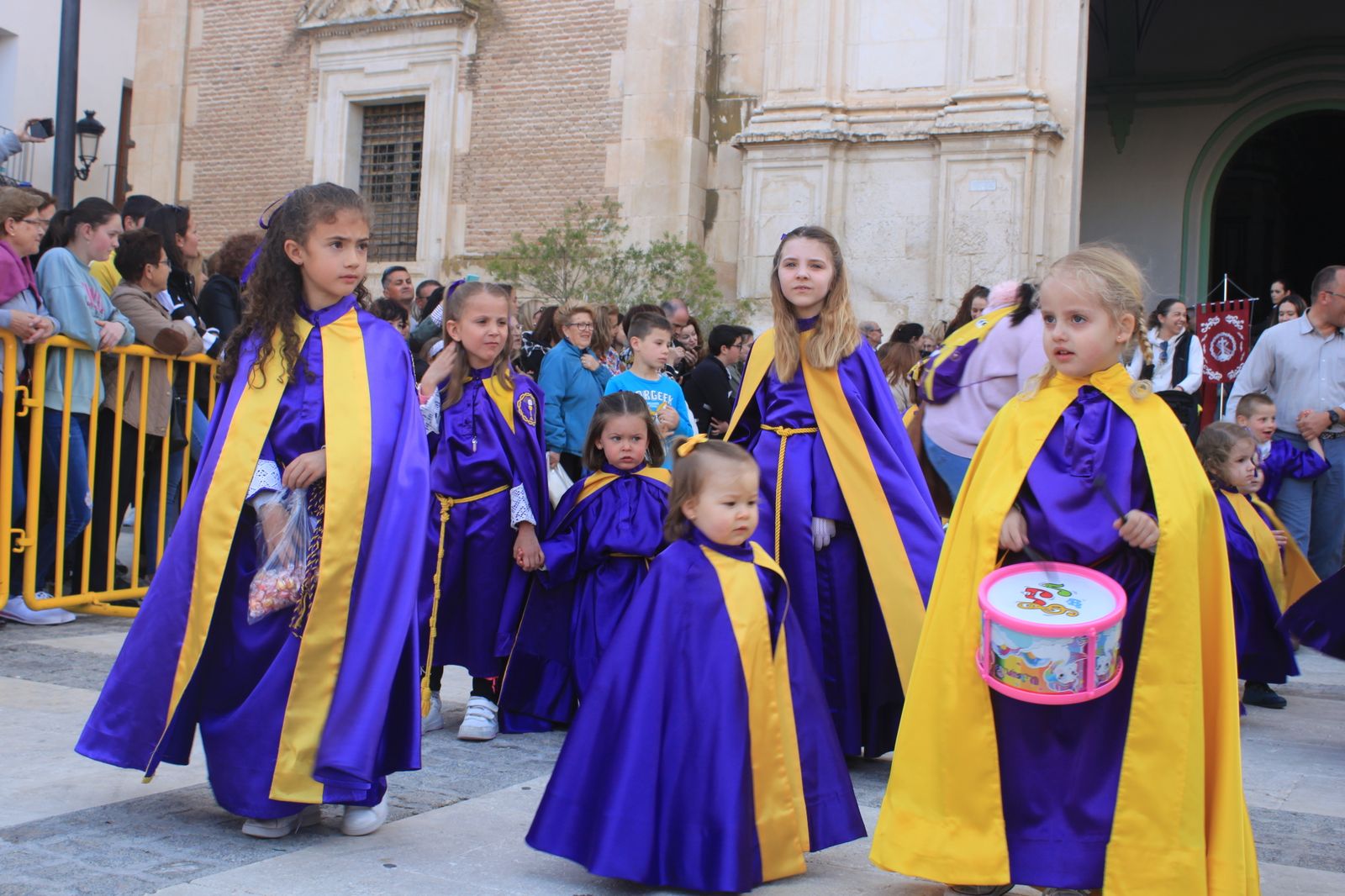 La primera procesión infantil de Vélez-Rubio, en imágenes