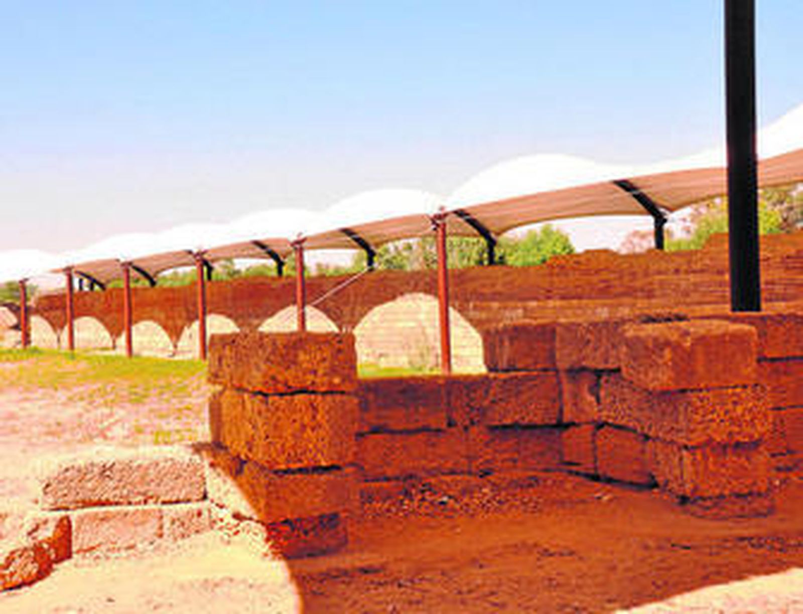 Excavación en la ciudad de Gela, en Sicilia.