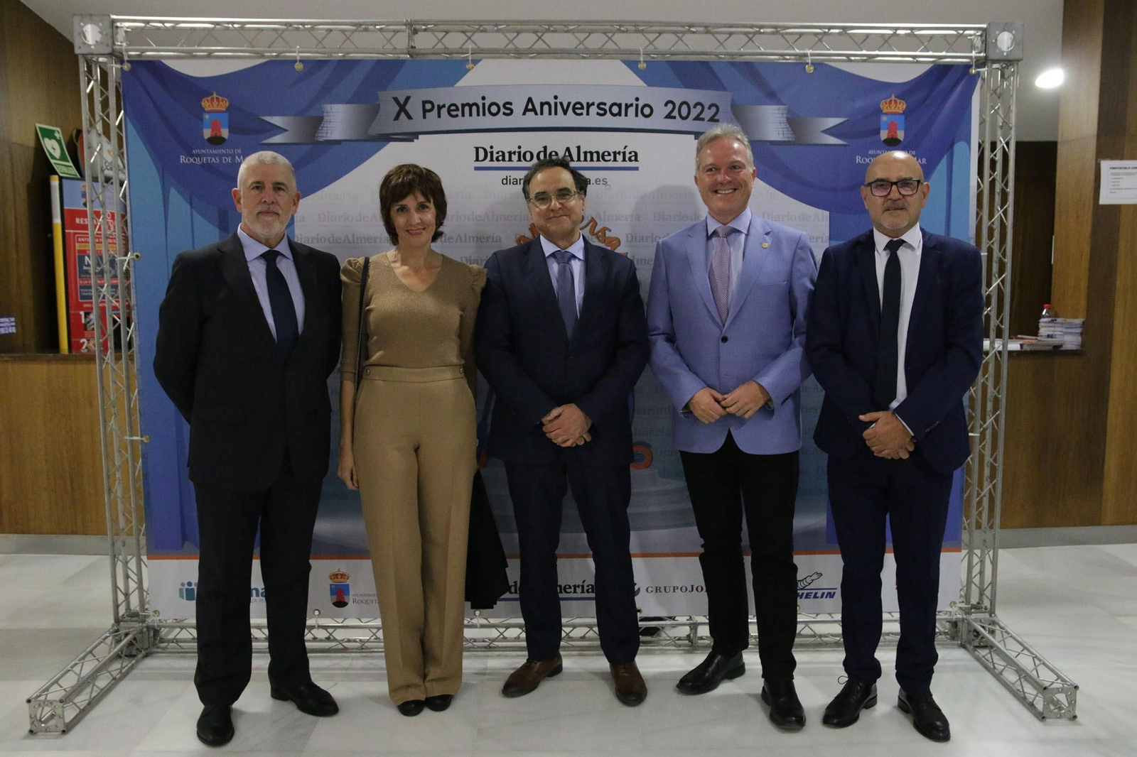 Gala XV aniversario Diario de Almería, en Roquetas de Mar