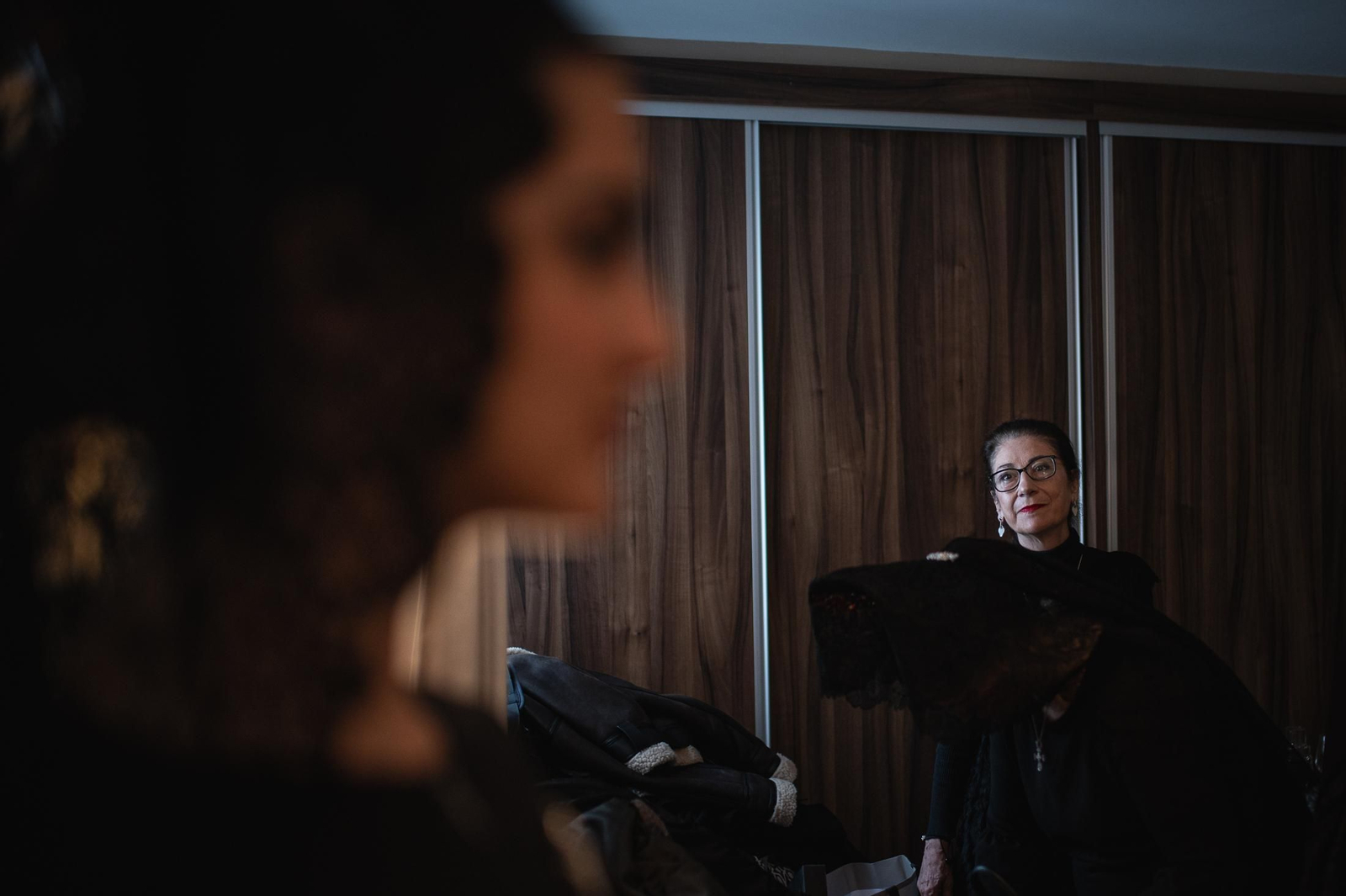 Las imágenes del taller de costura de María Ramos