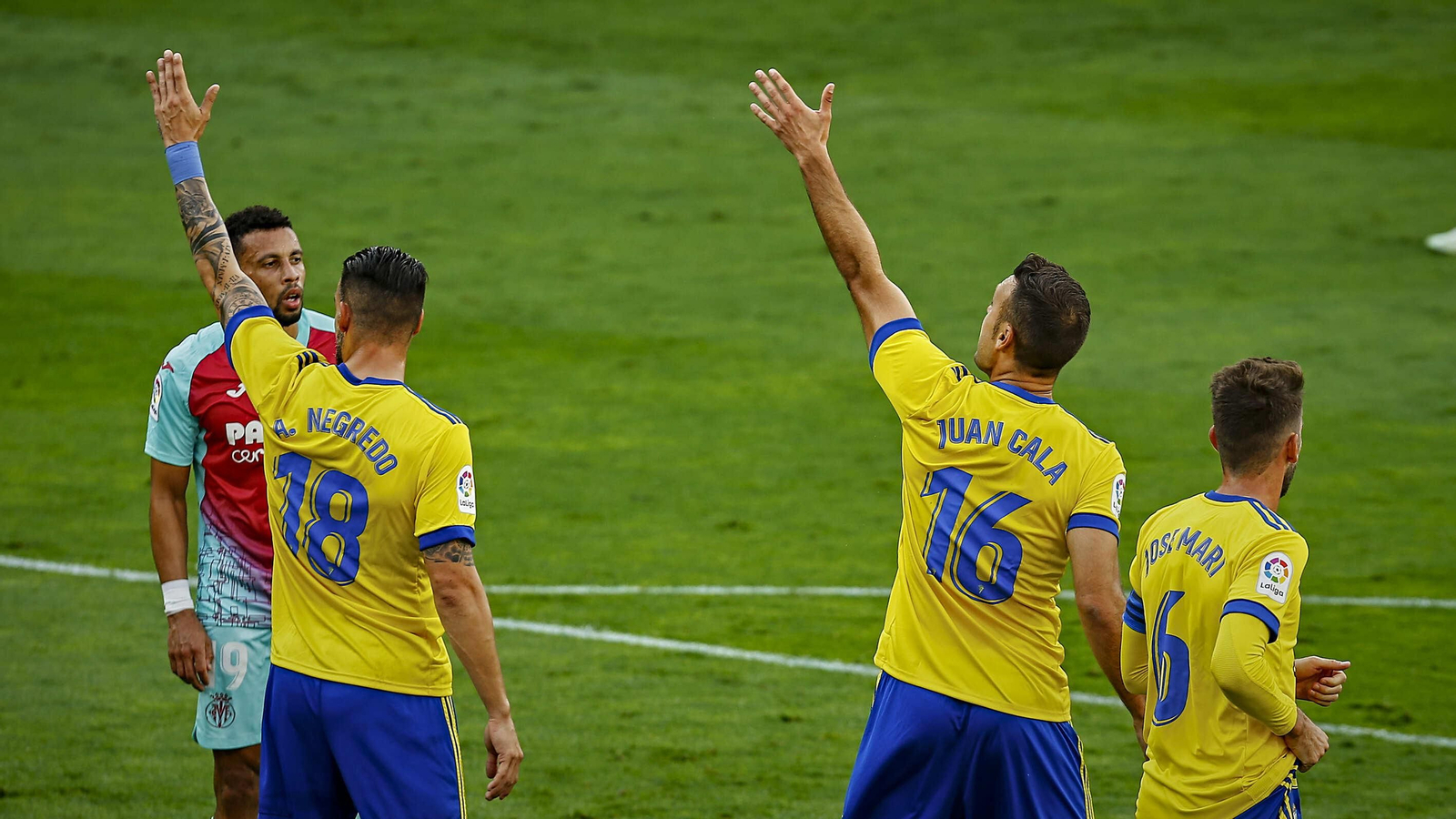 Imagen del partido Cádiz CF - Villarreal