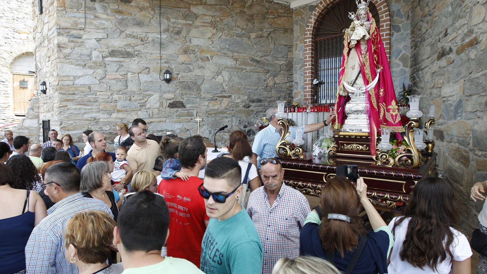 Romería de la Virgen de la Cabeza en Benizalón.