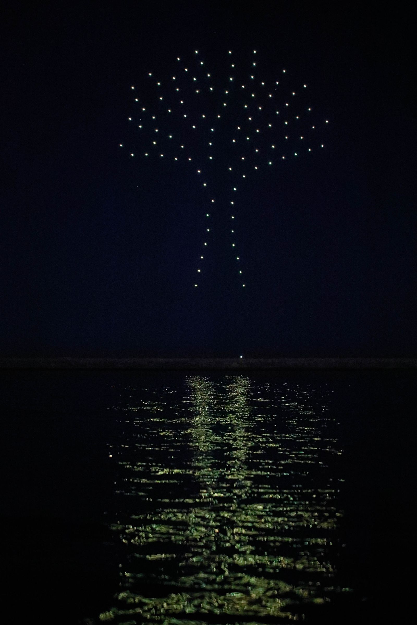 Las mejores imágenes de la celebración del 20 aniversario con drones de Globomatik