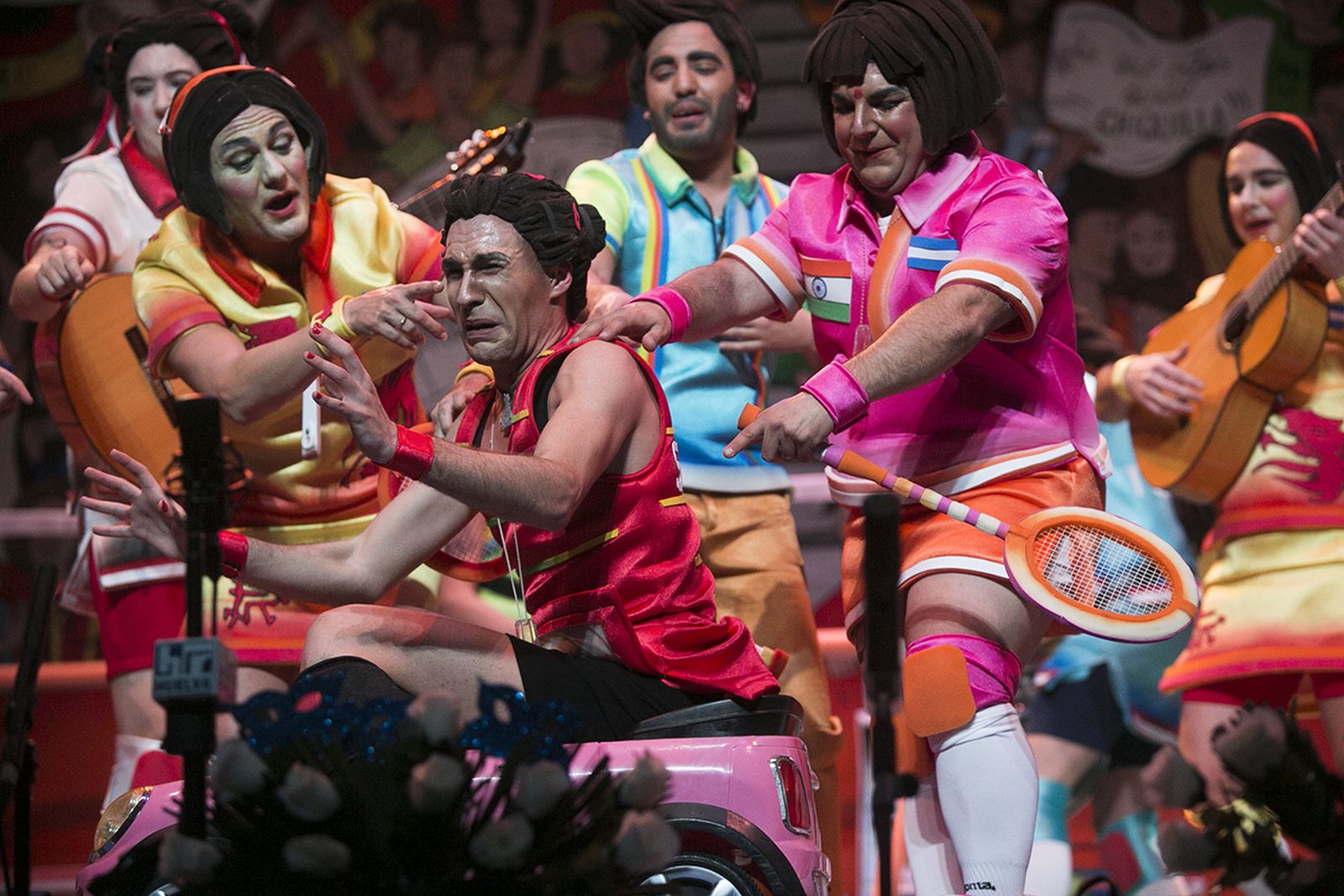 La final del Carnaval Colombino, en imágenes