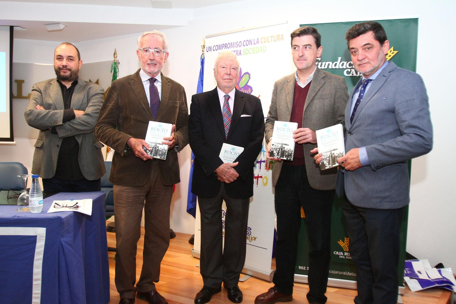 Rafael Pérez, Juan Moreno, José Luis García Palacios, Santiago Padilla y Eduardo Sugrañes.