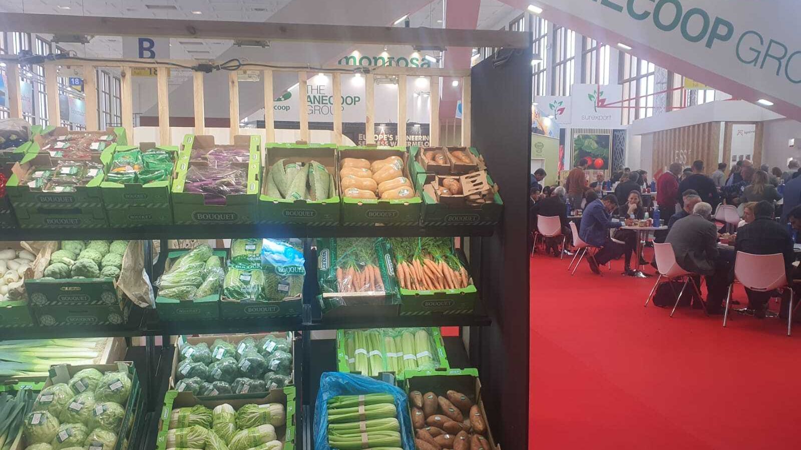 Un ejemplo de los magníficos productos de la huerta andaluza, en Anecoop.