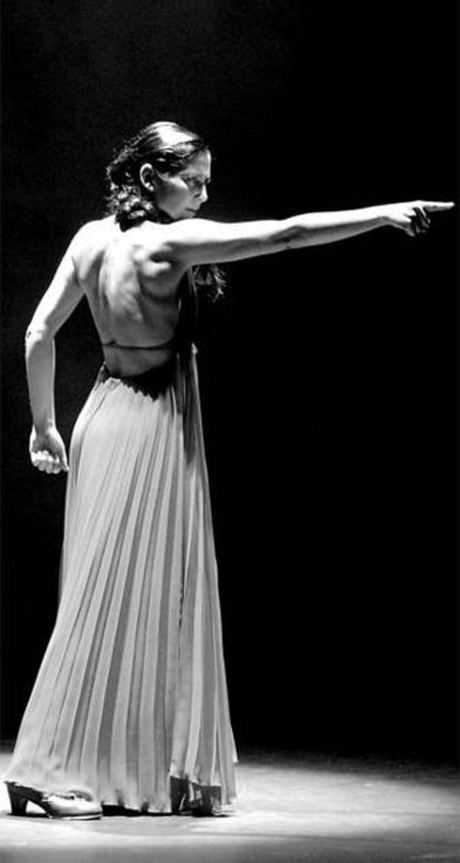 La bailaora y coreógrafa Sara Baras, durante un momento de 'Carmen'.