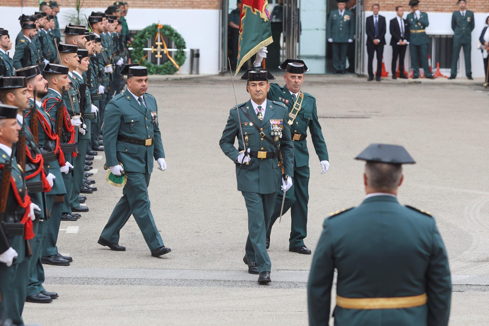 La Guardia Civil de Málaga homenajea a los agentes retirados en su 179 aniversario