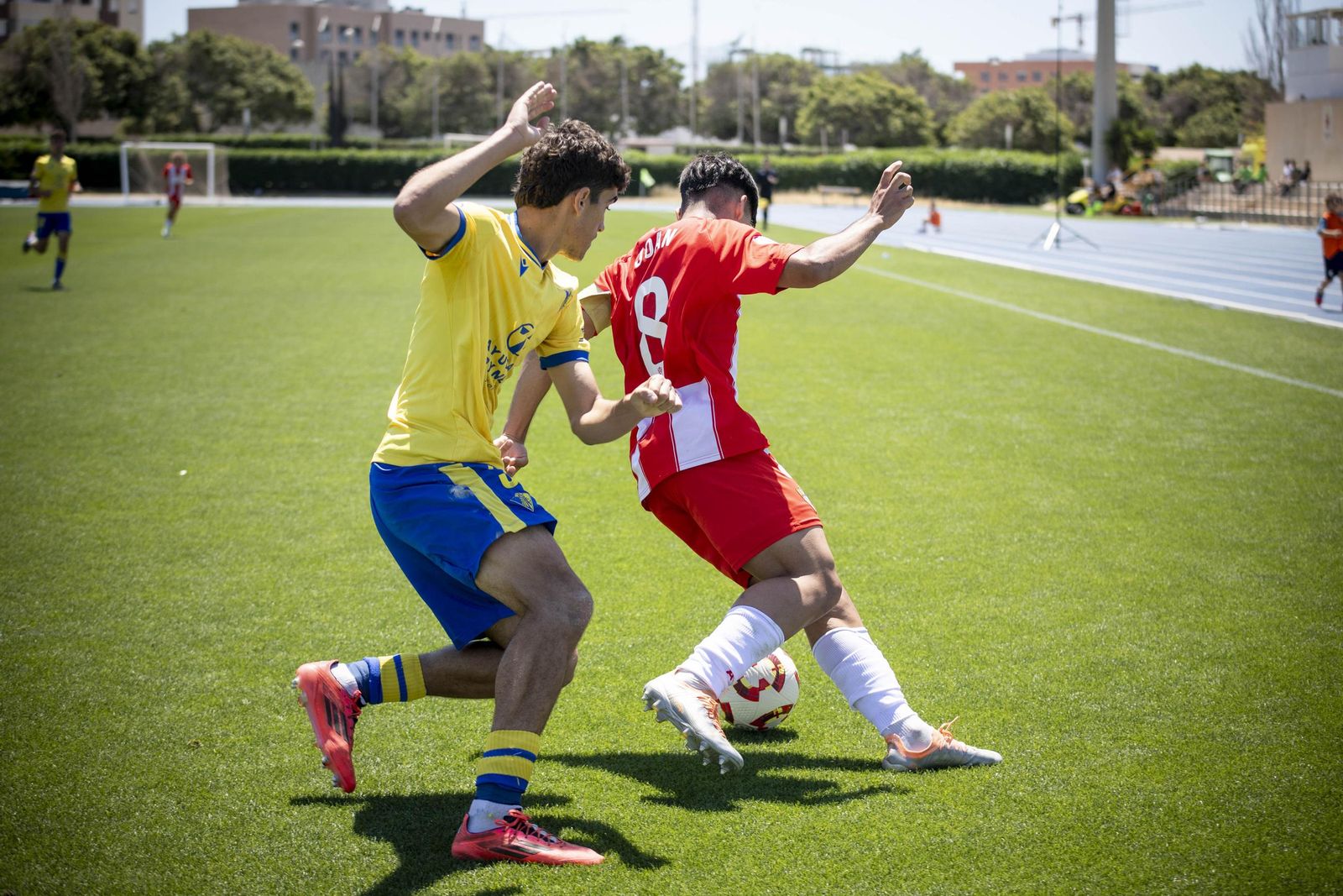 Partido de Segunda RFEF entre el Almería B y el Cádiz Mirandilla