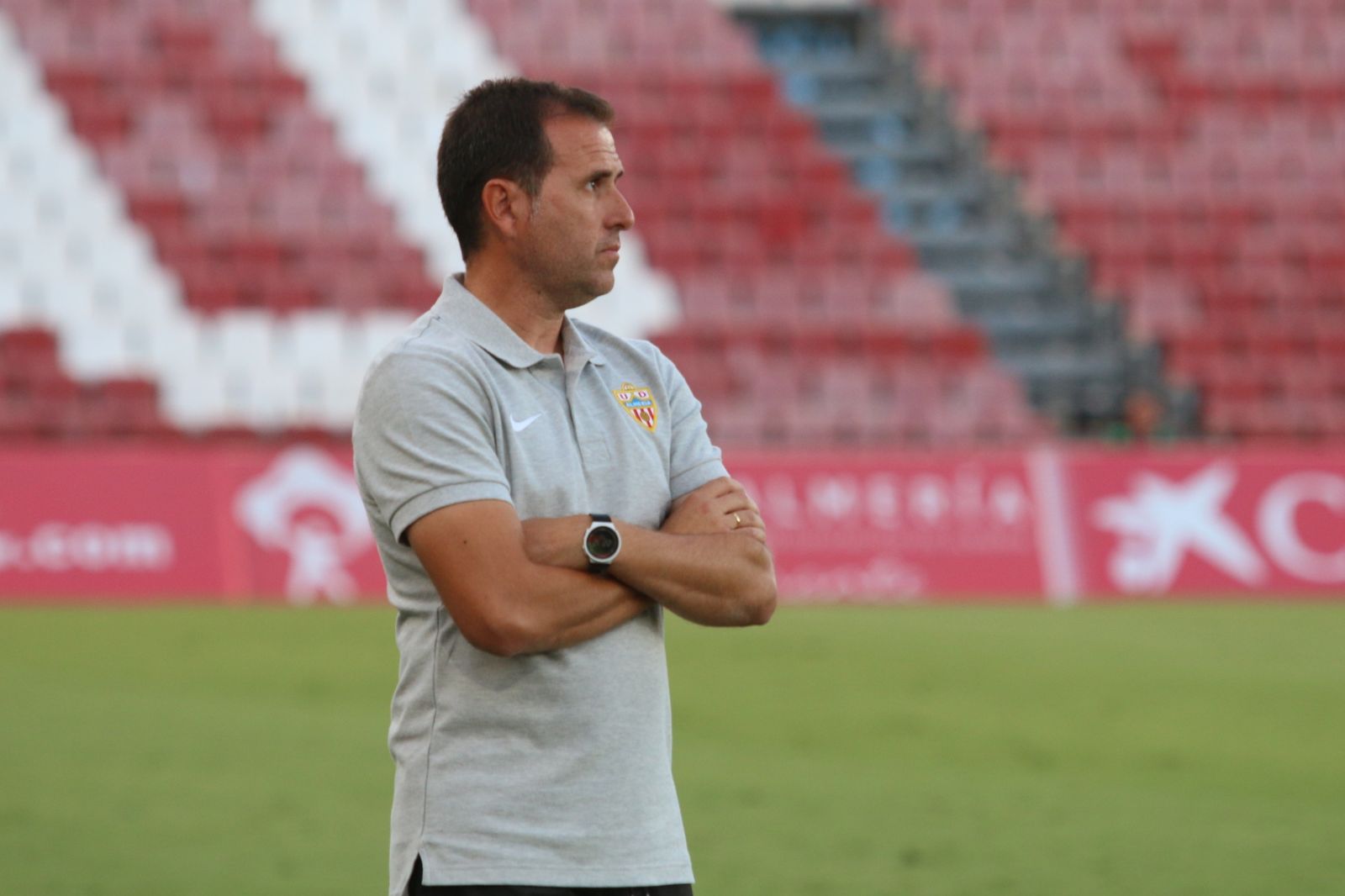 Esteban confía en obtener un buen resultado el sábado ante el CD El Ejido