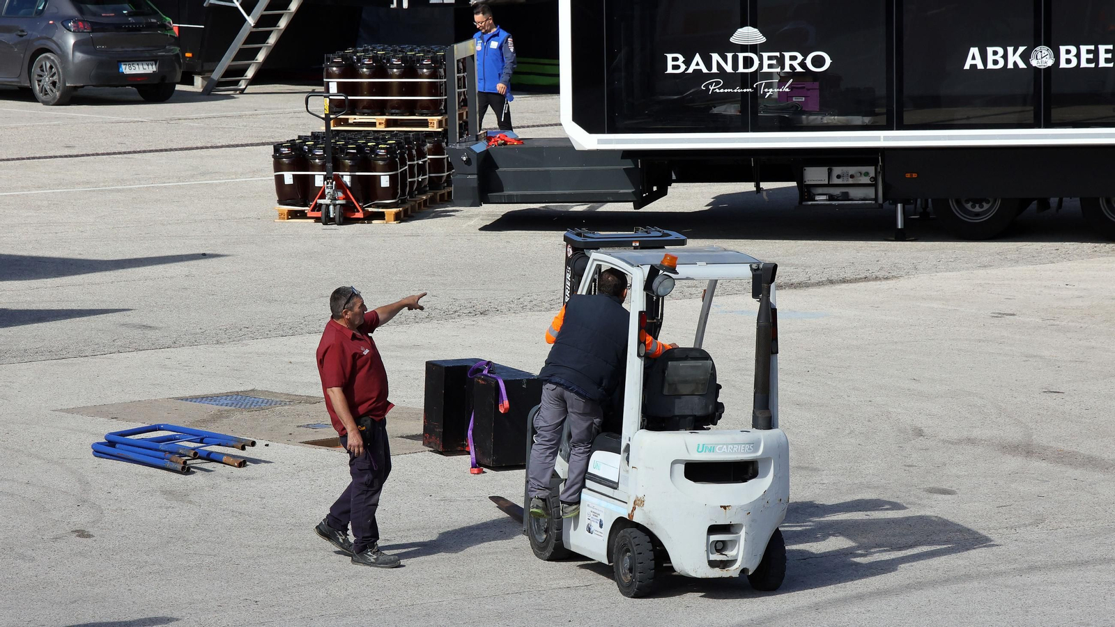 Galería de los preparatívos para la SBK en el Circuio de Jerez - Ángel Nieto