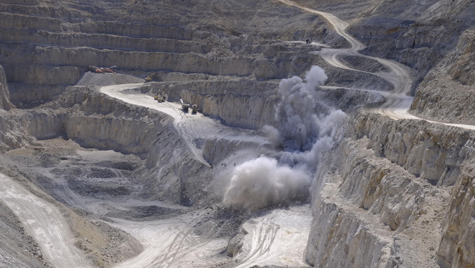 Visita a las canteras de yeso en Sorbas