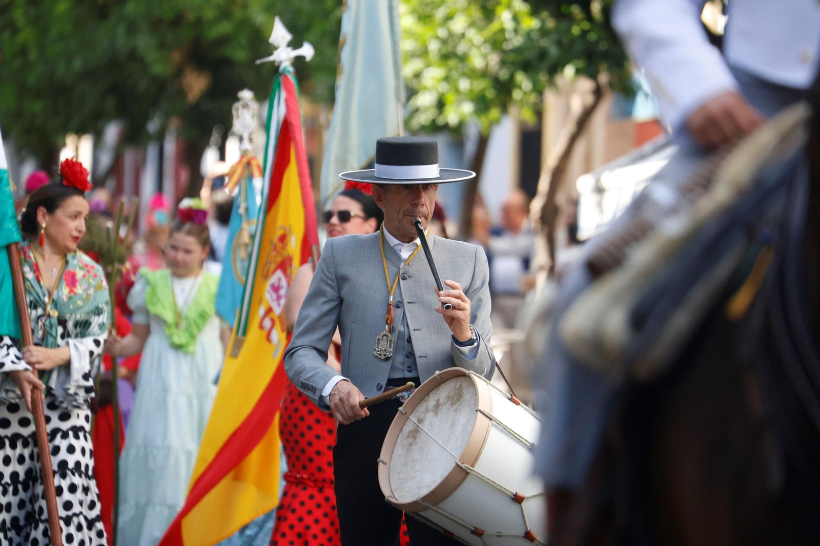 La salida de la Hermandad del Rocío de Córdoba