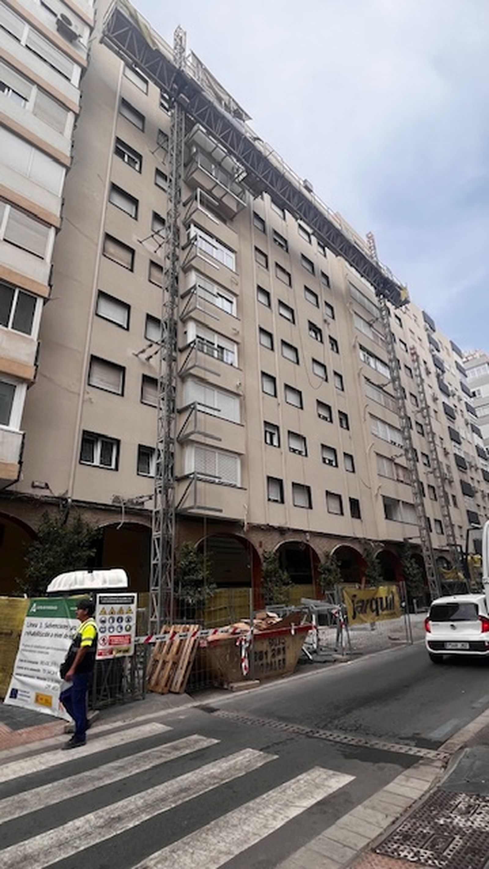 Obra de Jarquil en Almería.