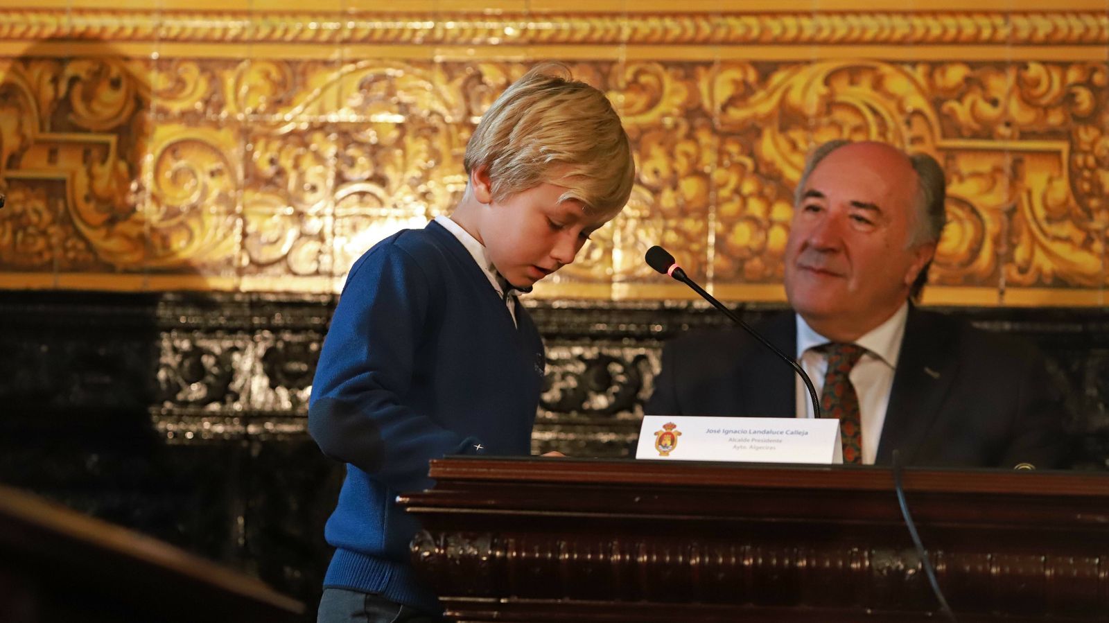 Pleno infantil en el Ayuntamiento de Algeciras