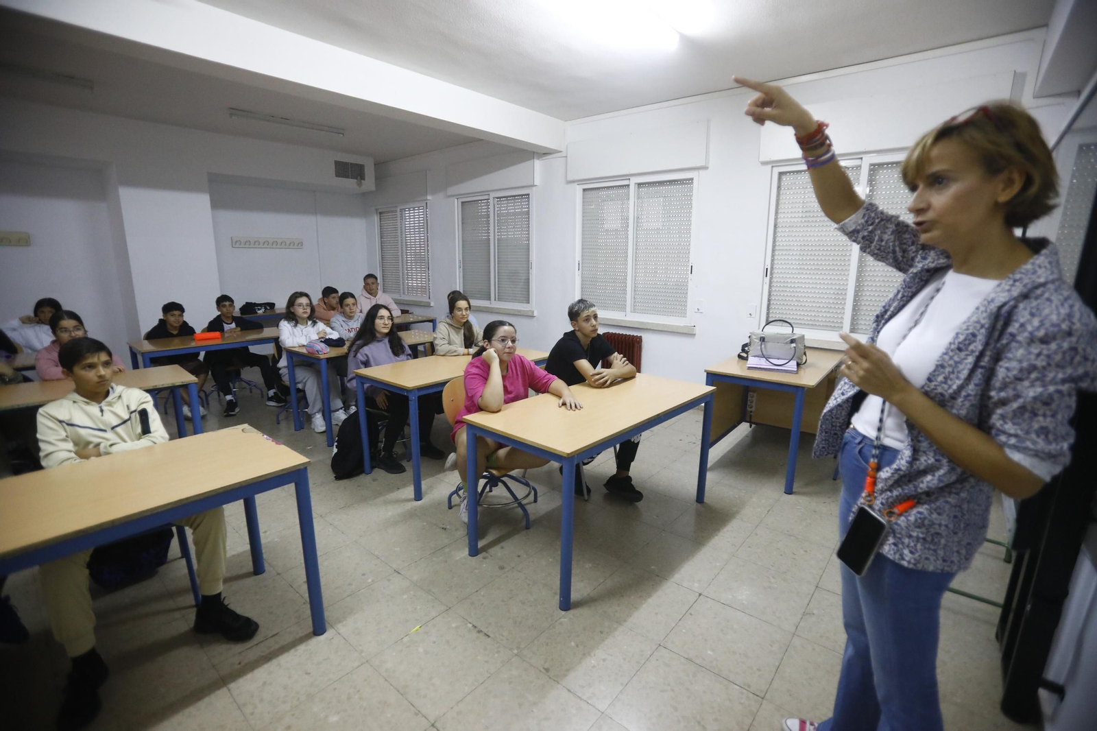 La lengua de signos se imparte como optativa en la estapa de Secundaria en el Instituto Averroes, en imágenes