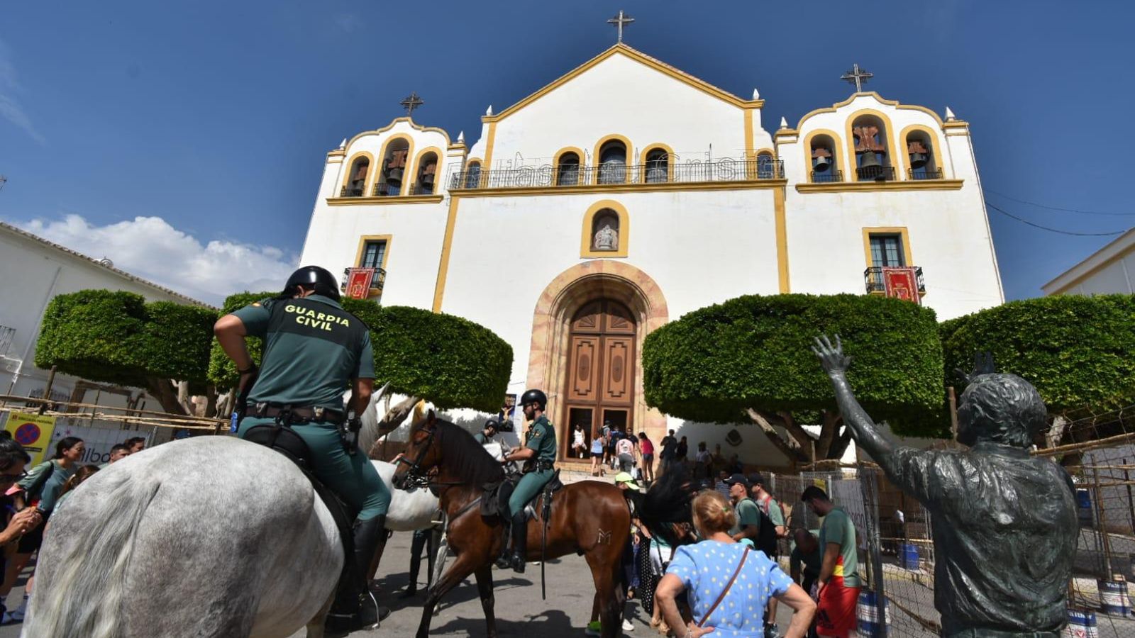 El desfile de la Guardia Civil, uno de los grandes hitos del día.