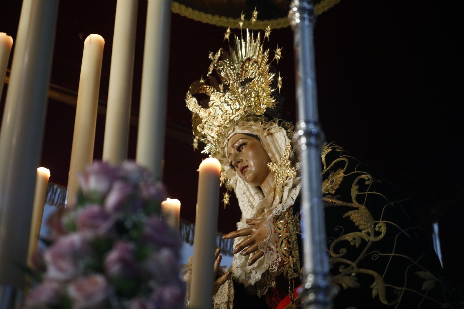 El Buen Suceso suspende su procesión del Martes Santo, en imágenes