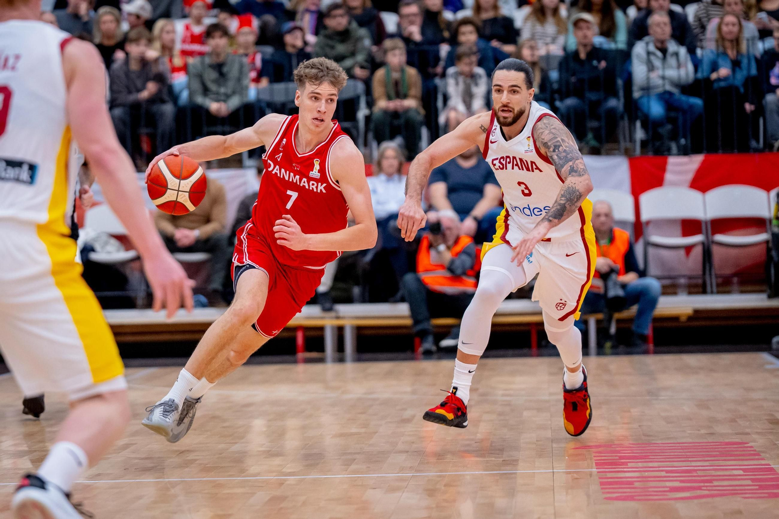 Las mejores fotos del Dinamarca-España de baloncesto