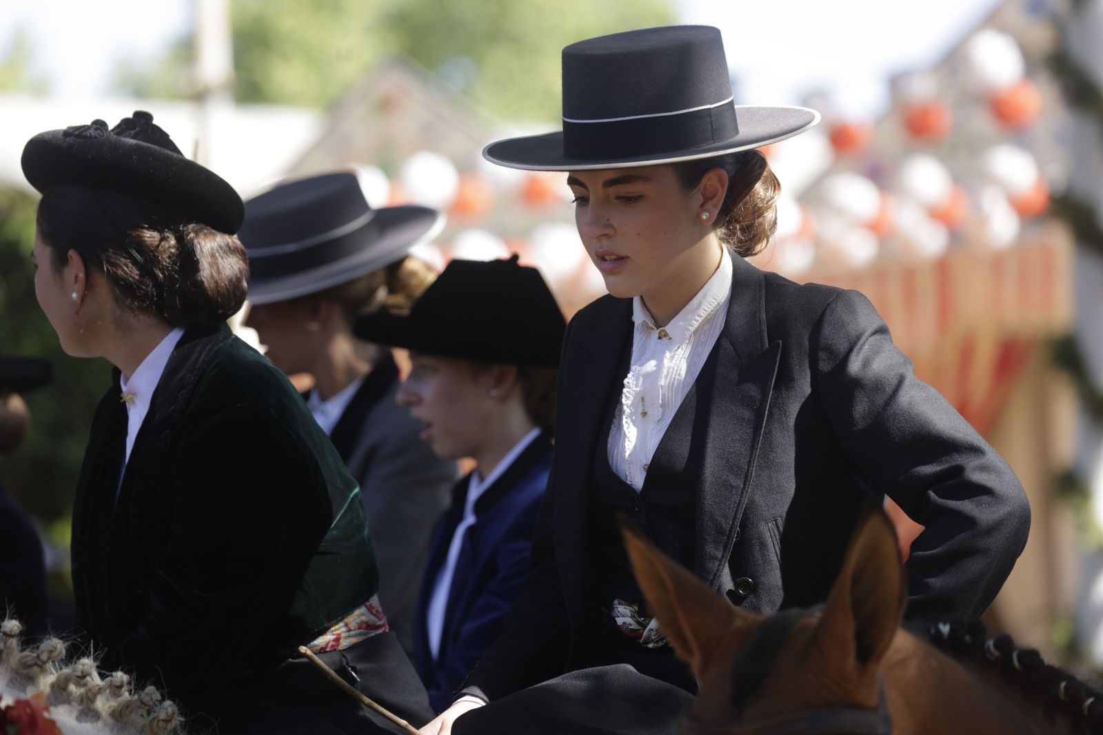 Imágenes de ambiente en la Feria de Sevilla