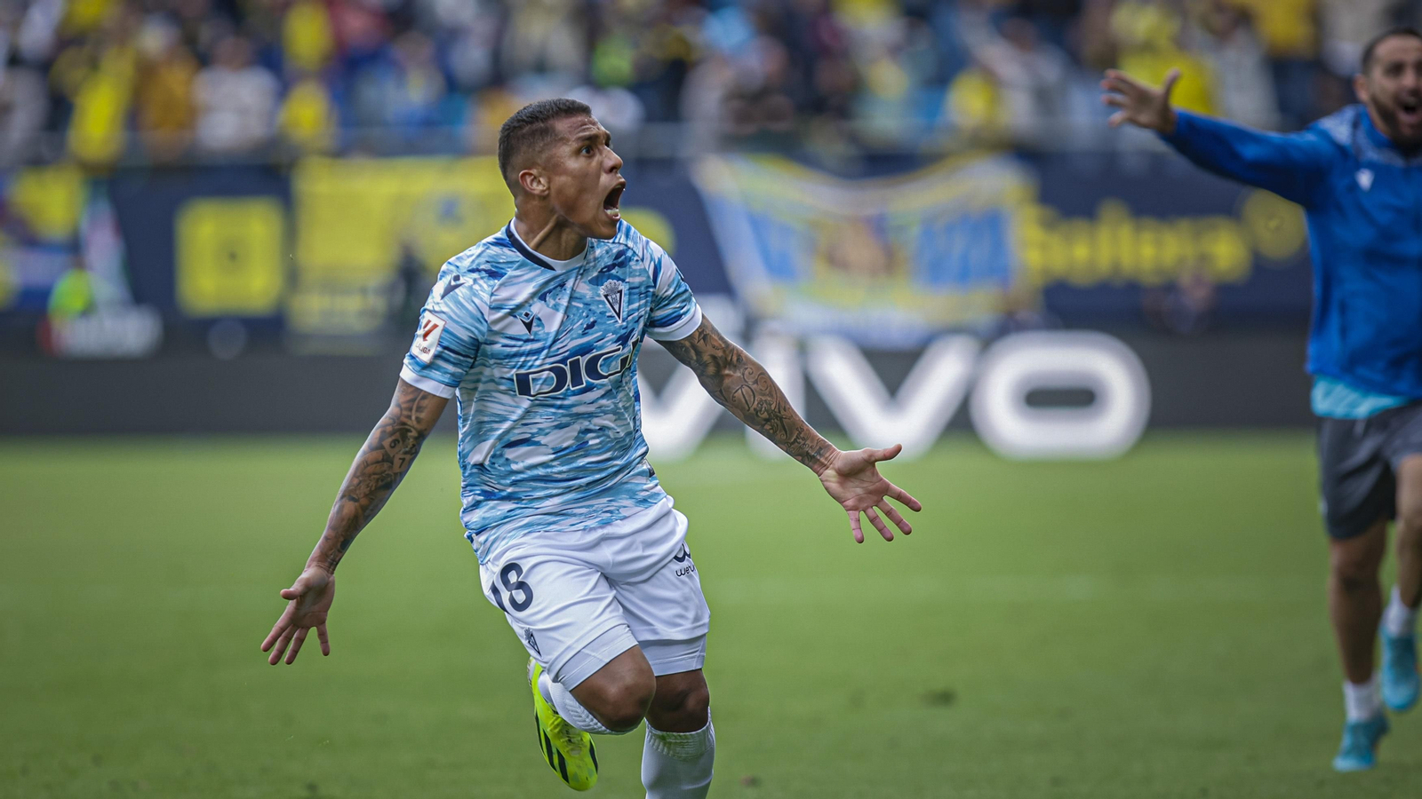 Partido de fútbol Cádiz CF - RC Celta.