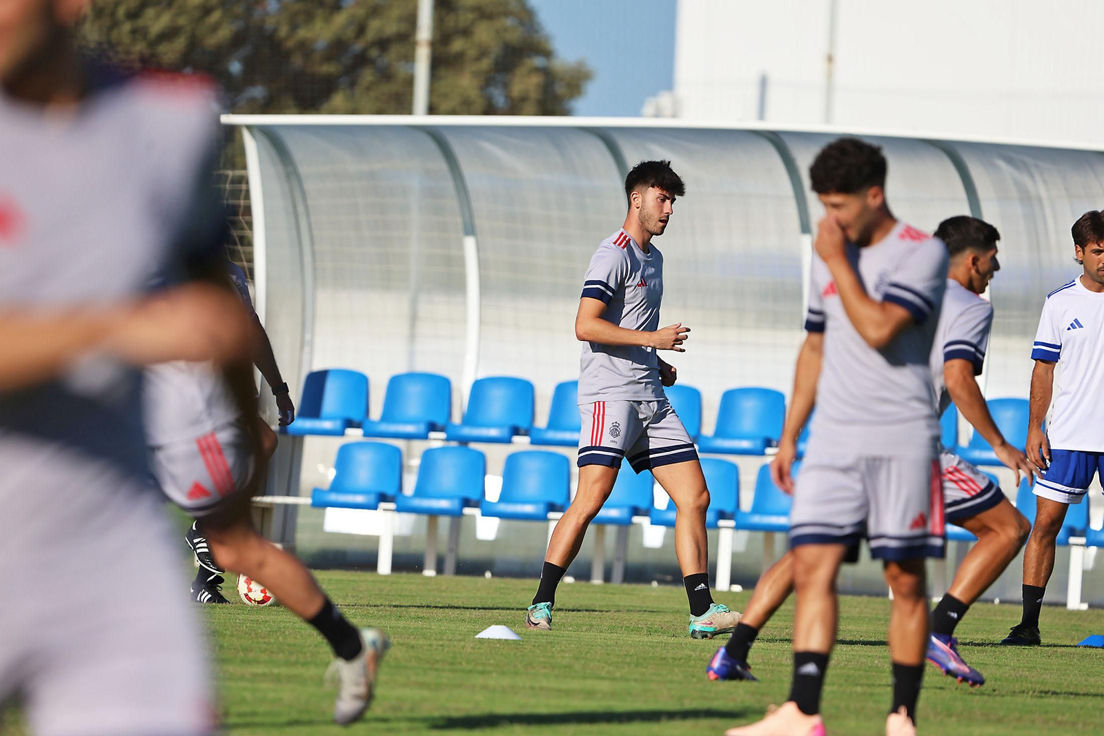 Las imágenes del primer entrenamiento del del Recreativo de Huelva