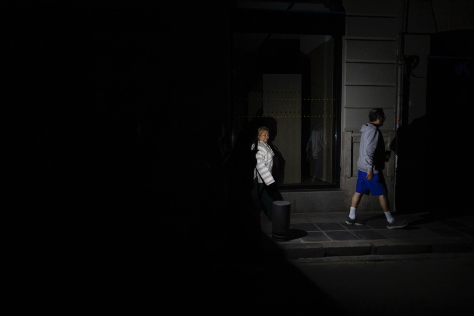 Apagón en Granada: las fotos de la noche más oscura