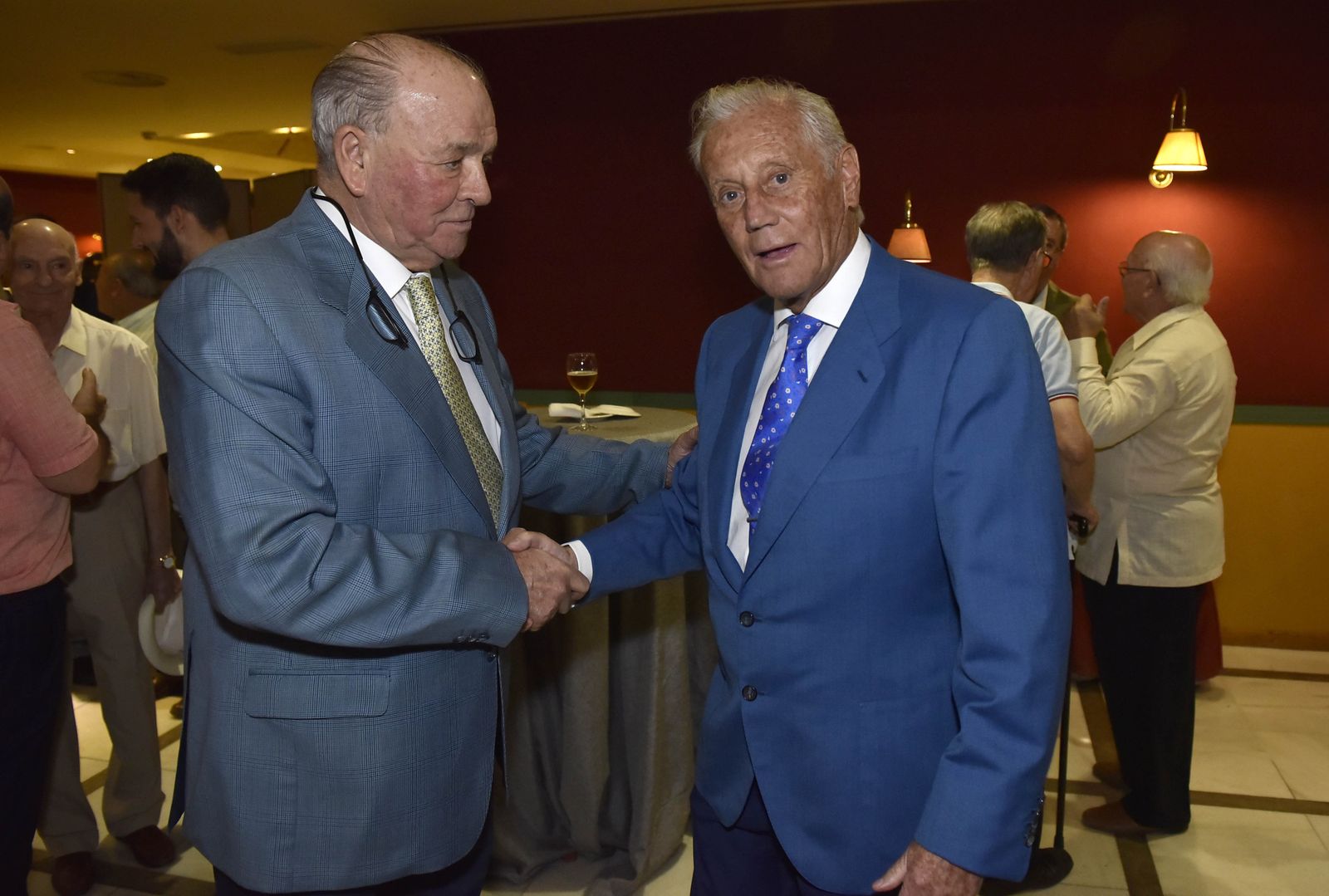 Hugo Galera (derecha), junto a Juan Salas Tirado en una imagen de archivo.