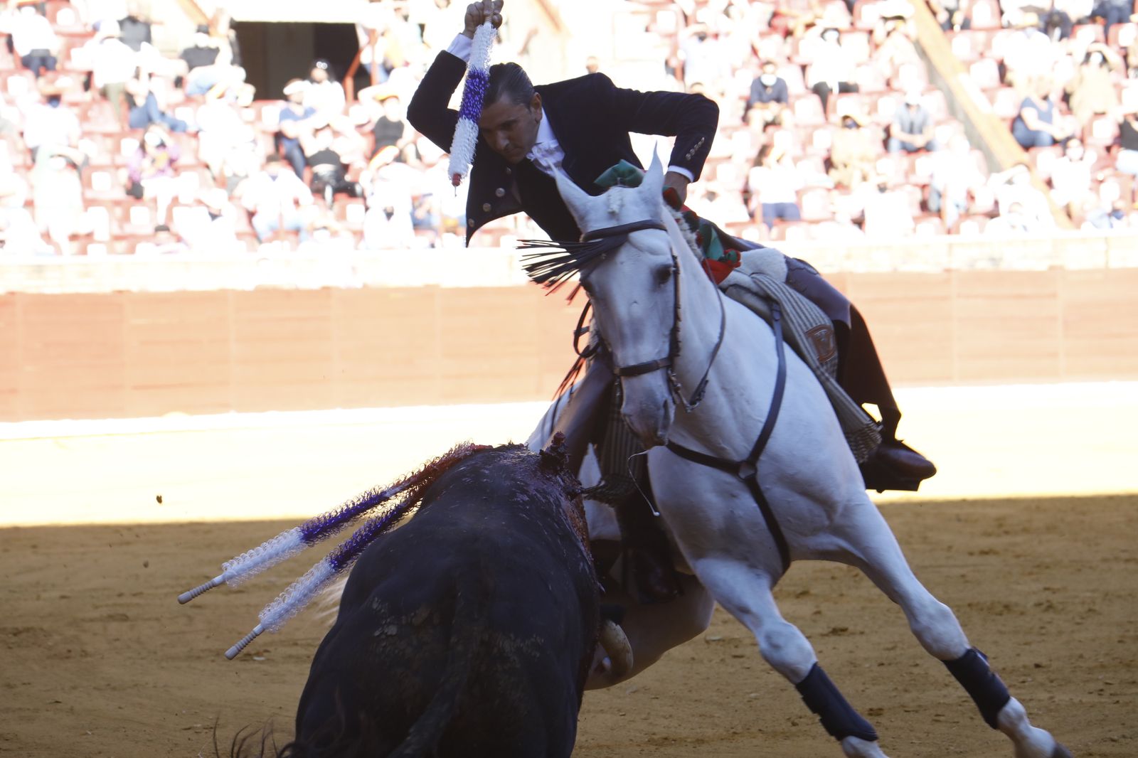 Las fotografías de la corrida mixta de la Feria Taurina de Córdoba con Roca Rey, Aguado y Ventura