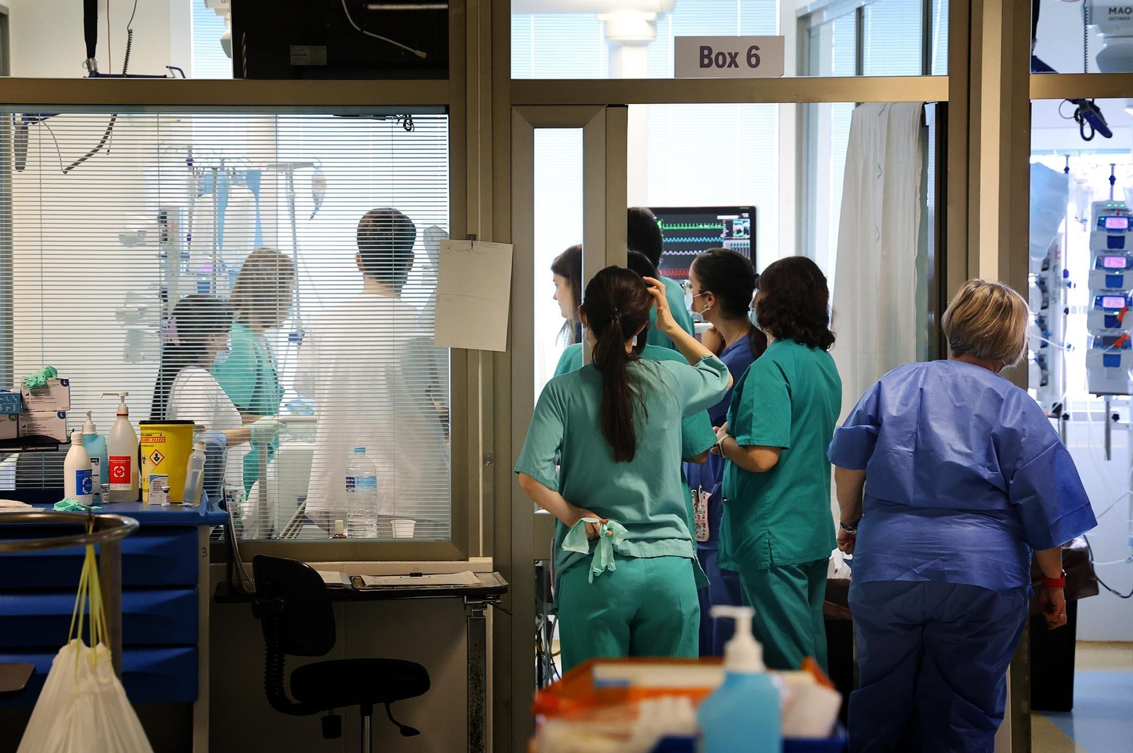 Imágenes de la UCI del Hospital Infanta Elena en Huelva