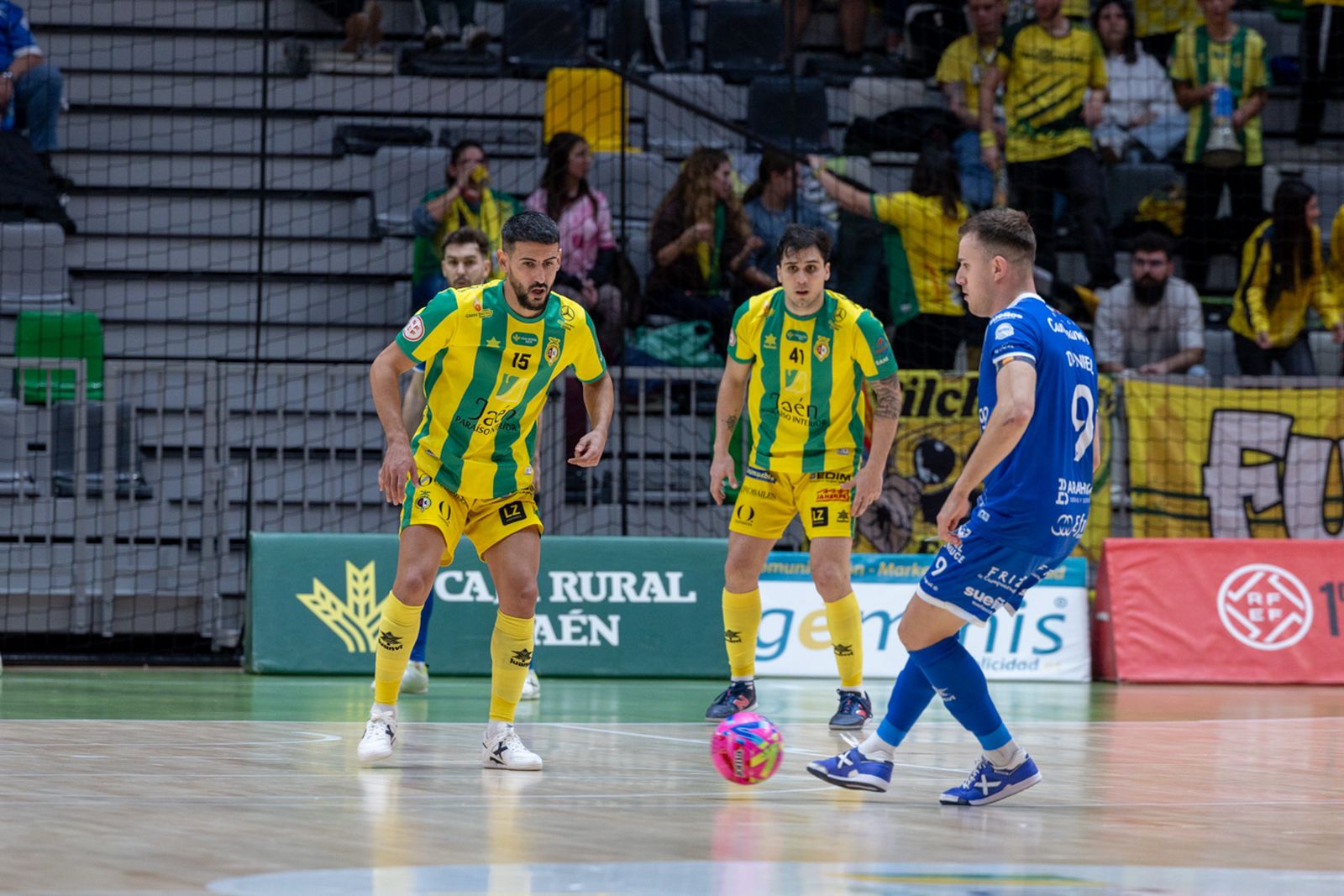 La victoria copera del Jaén FS sobre Quesos El Hidalgo Manzanares