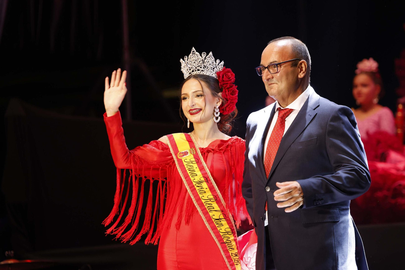 Las fotos del acto de coronación y el pregón de la Feria Real de San Roque