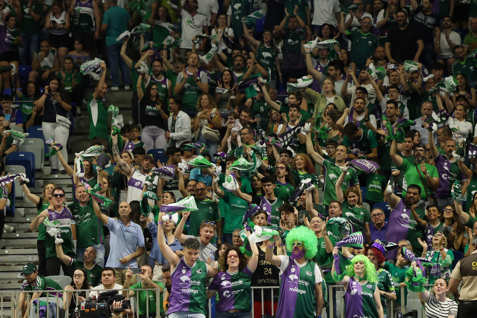 Las fotos del Unicaja - UCAM Murcia, 2º partido de la semifinal de la Liga Endesa