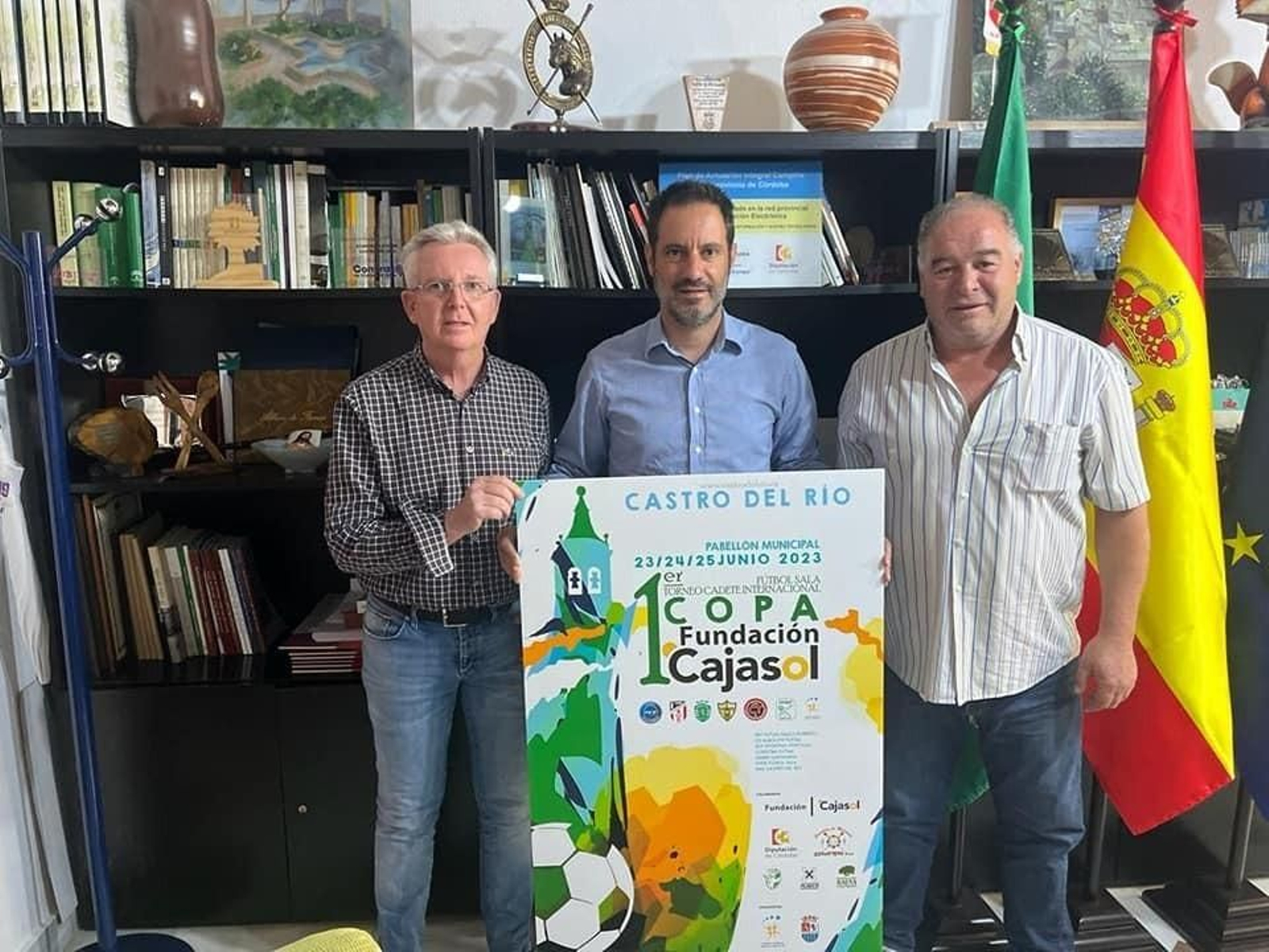 Presentación del I Torneo Cadete Internacional de fútbol sala de Castro del Río. Presentación del I Torneo Cadete Internacional de fútbol sala de Castro del Río.