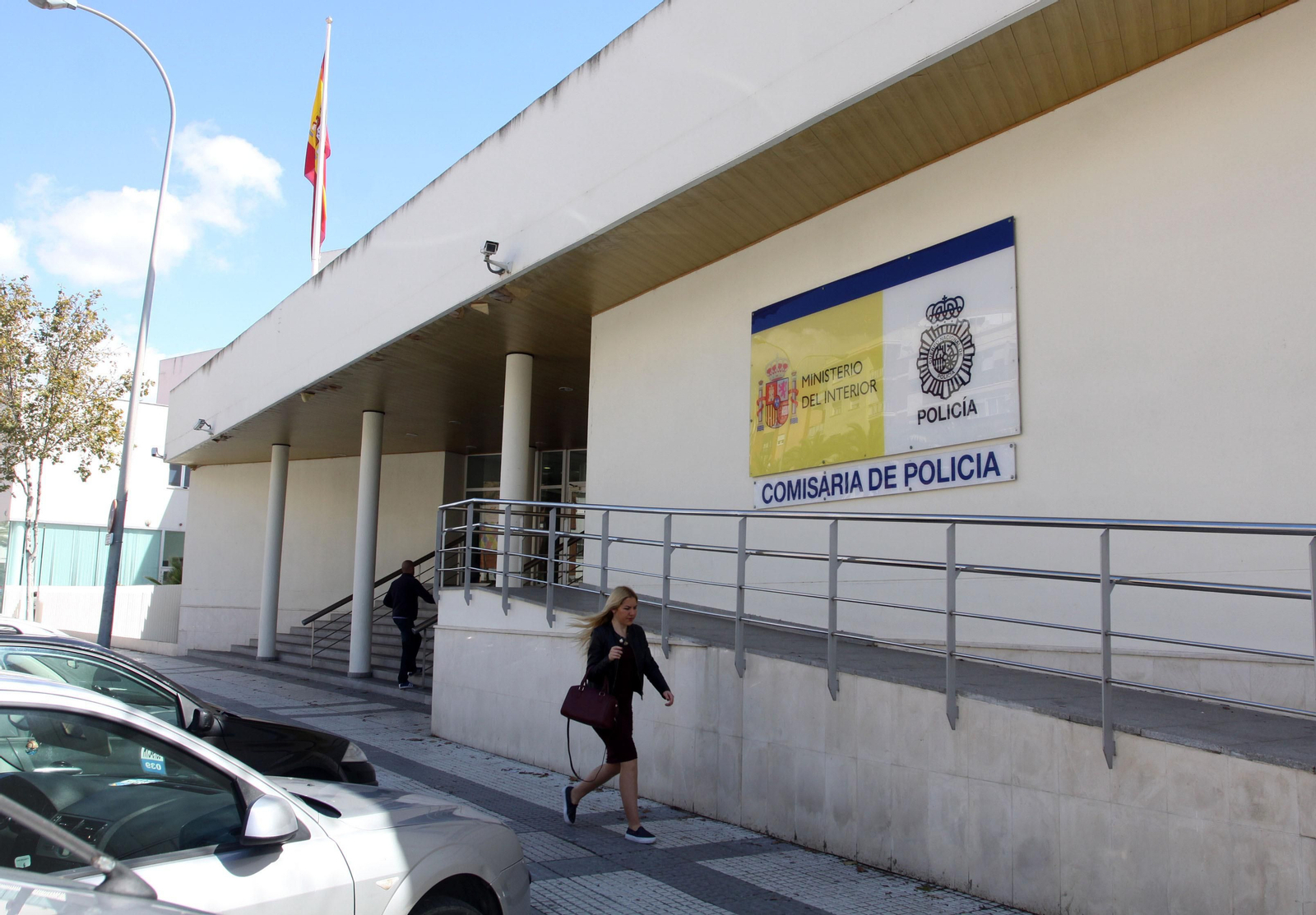 Comisaría del Cuerpo Nacional de Policía de Huelva donde se puso la denuncia.