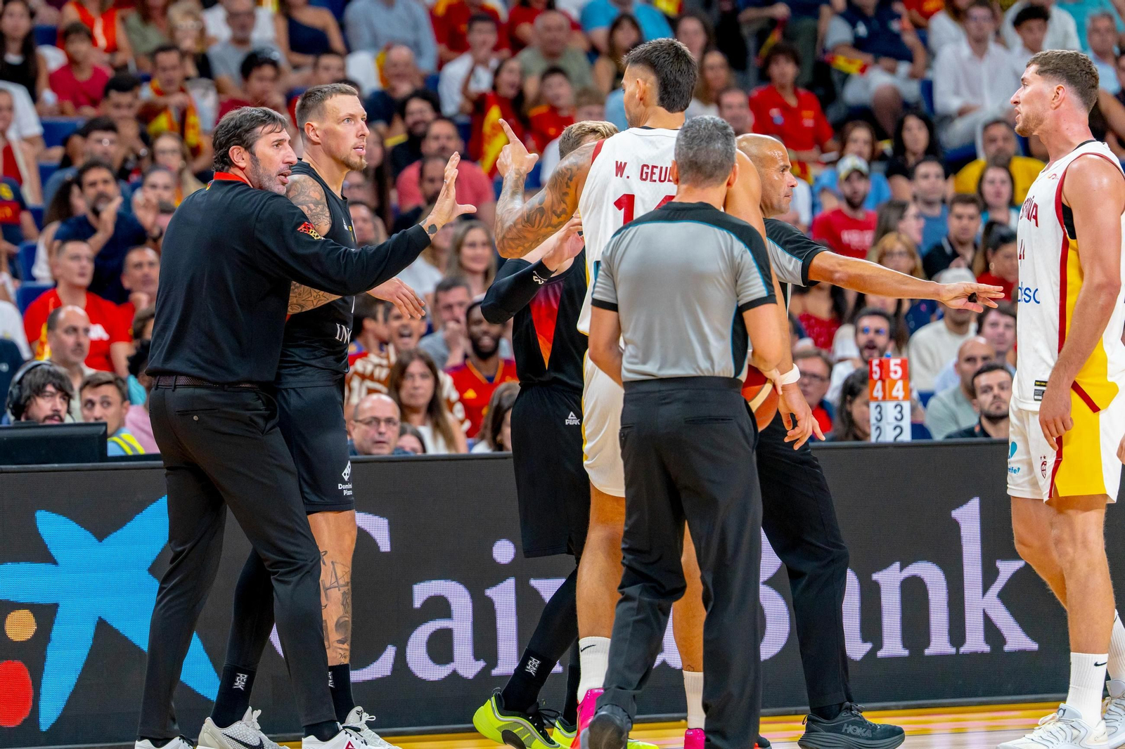 Las mejores fotos del España-Alemania de baloncesto