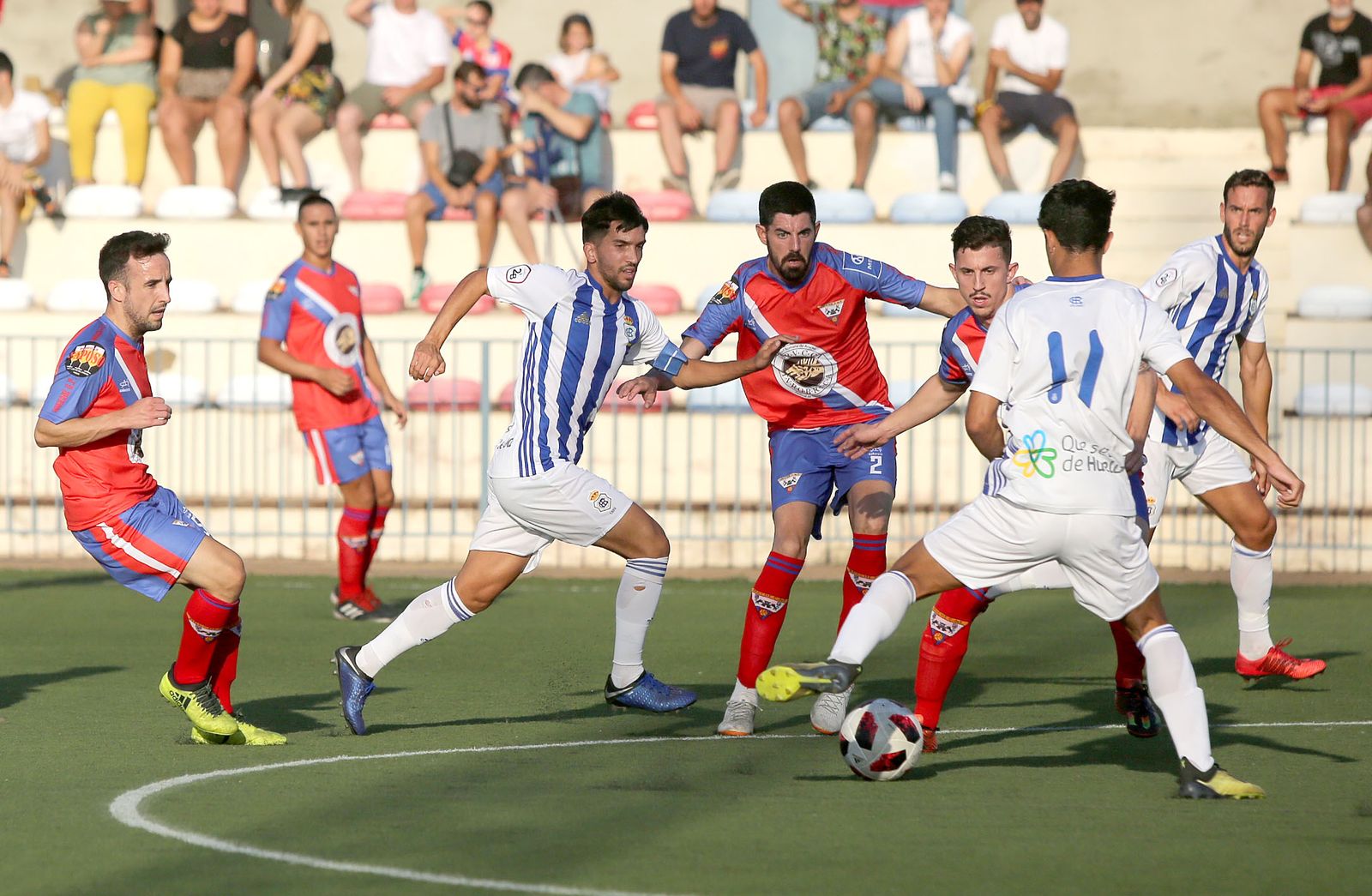 Un lance del partido del pasado miércoles en Aroche.