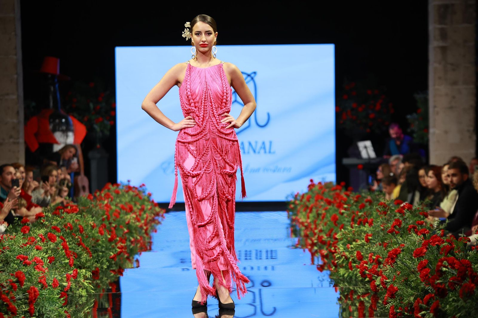 Desfile de David Panal en la Pasarela Flamenca Jerez Tío Pepe 2024