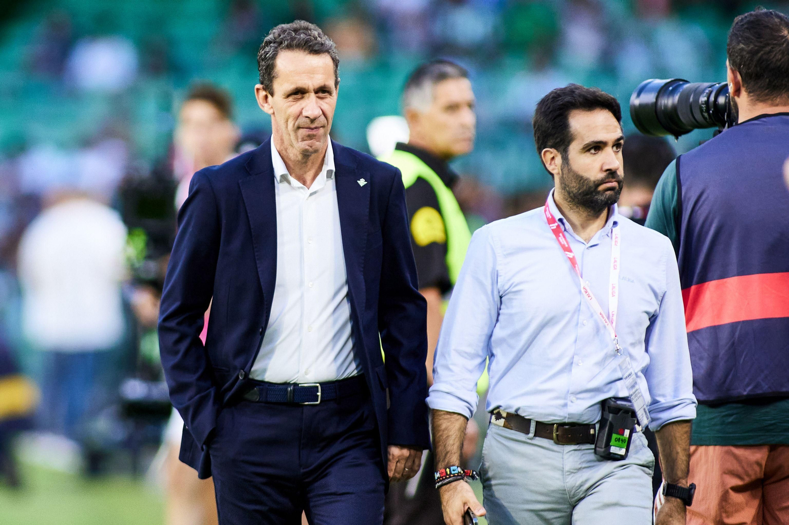 Ramón Planes, ante de un encuentro en el Villamarín.