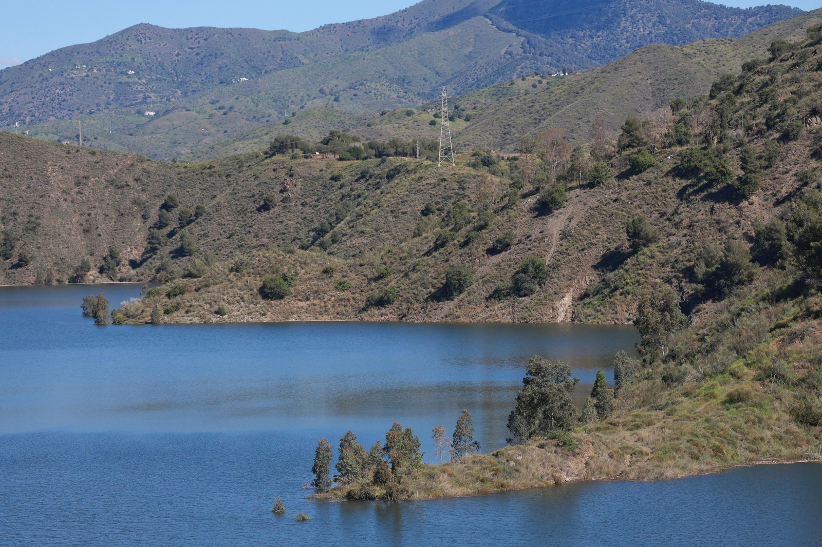 Vista de la presa de El Limonero.